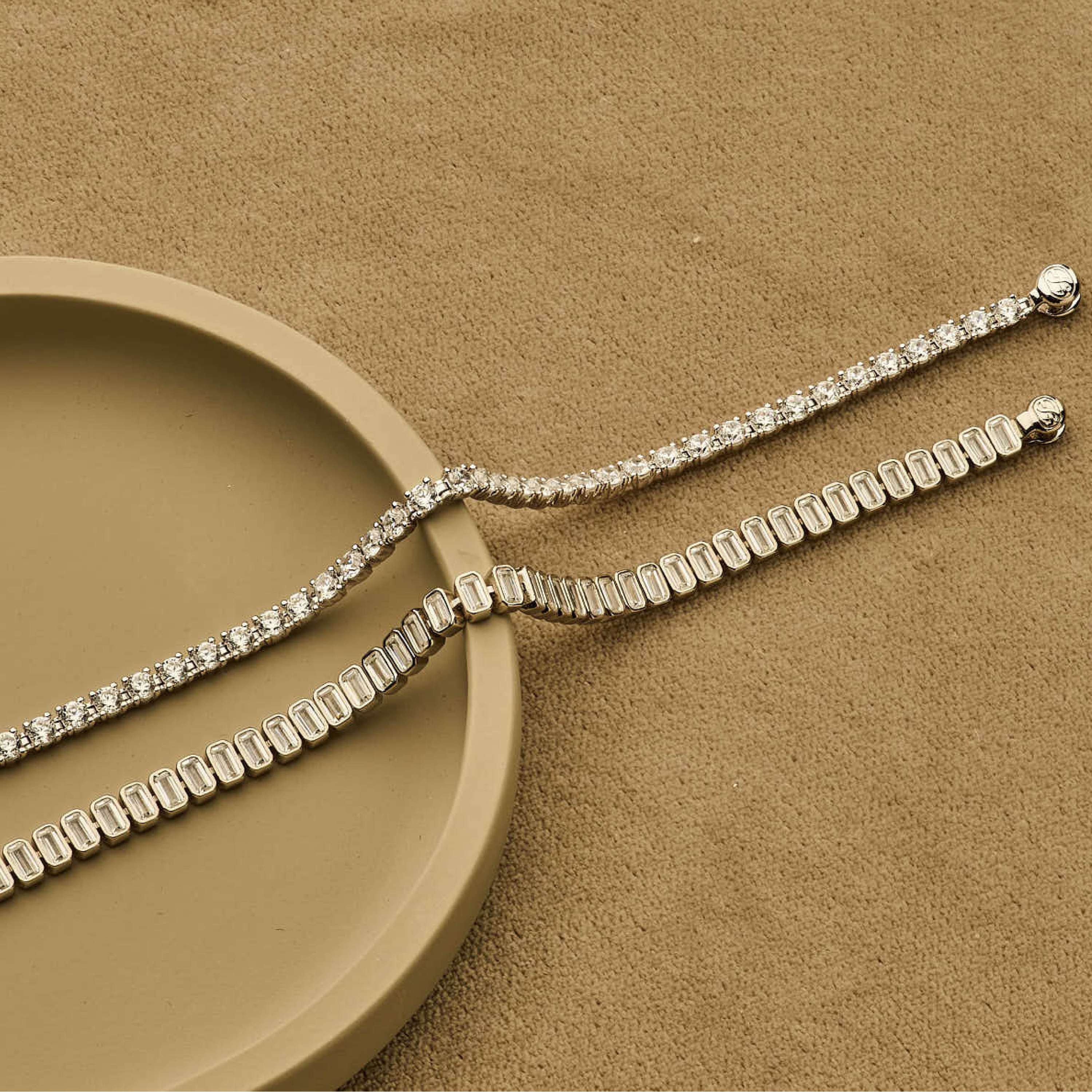 Baguette Tennis Armband - Image 10