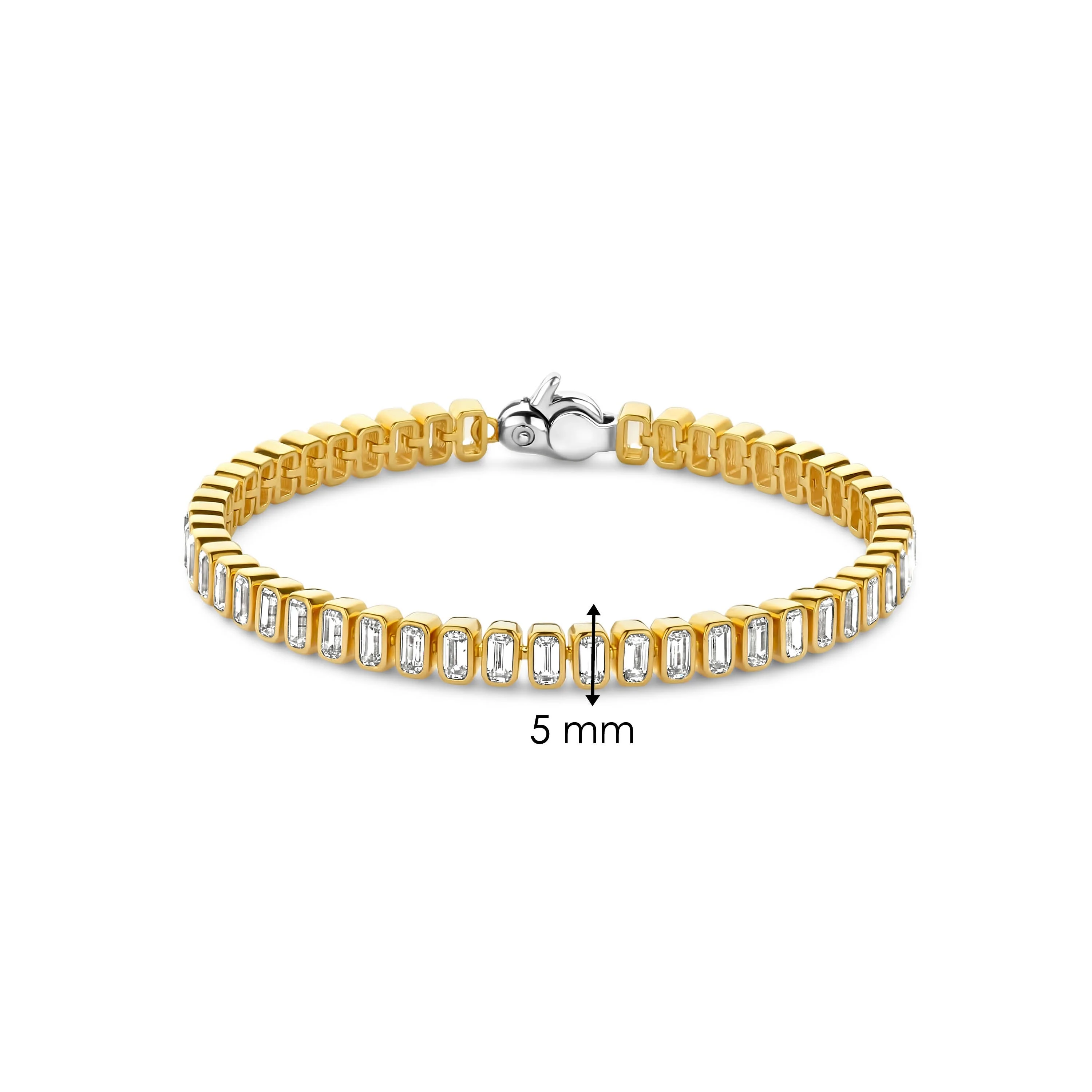 Baguette Tennis Armband - Image 4