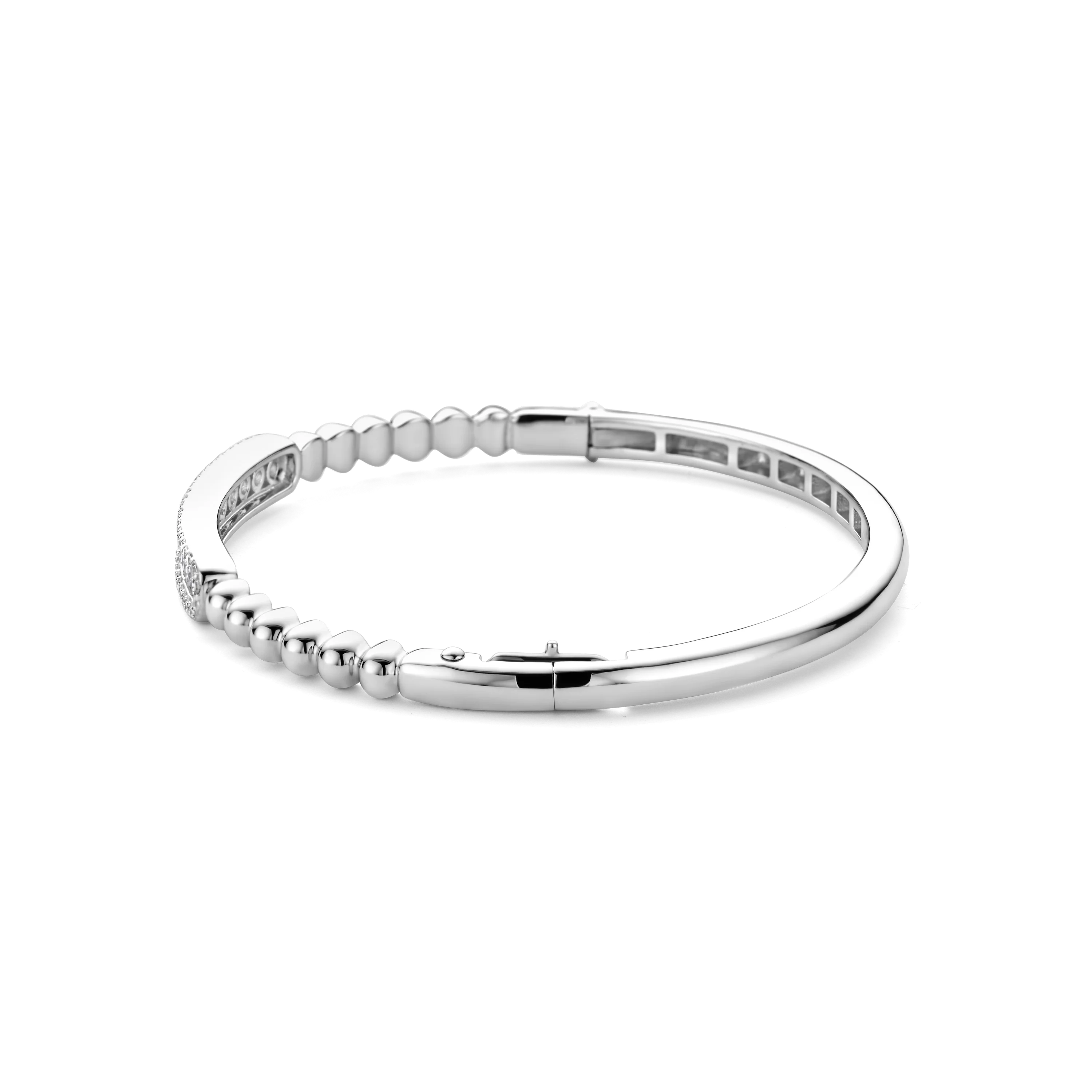 Beaded Pavé Bangle - Image 2