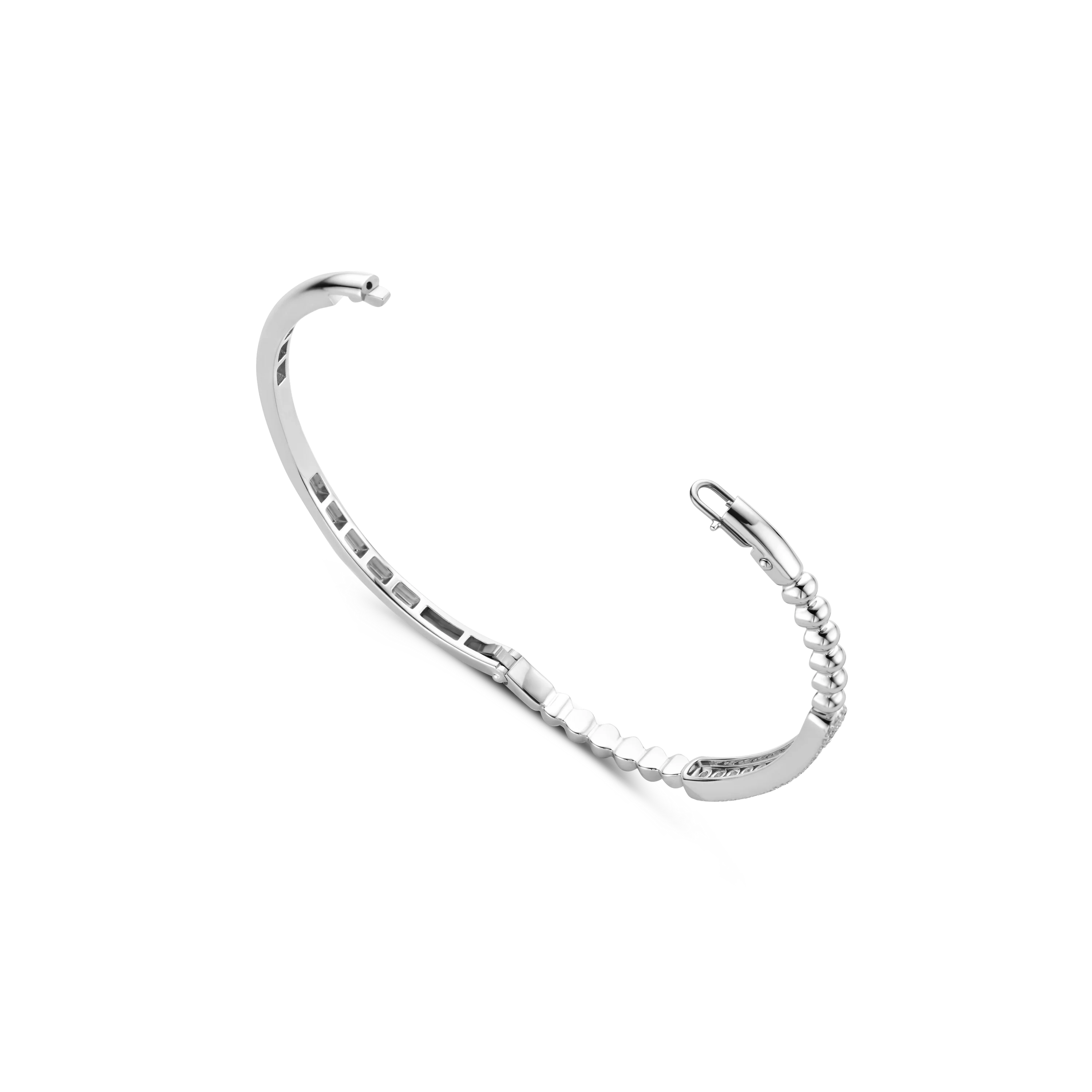 Beaded Pavé Bangle - Image 4