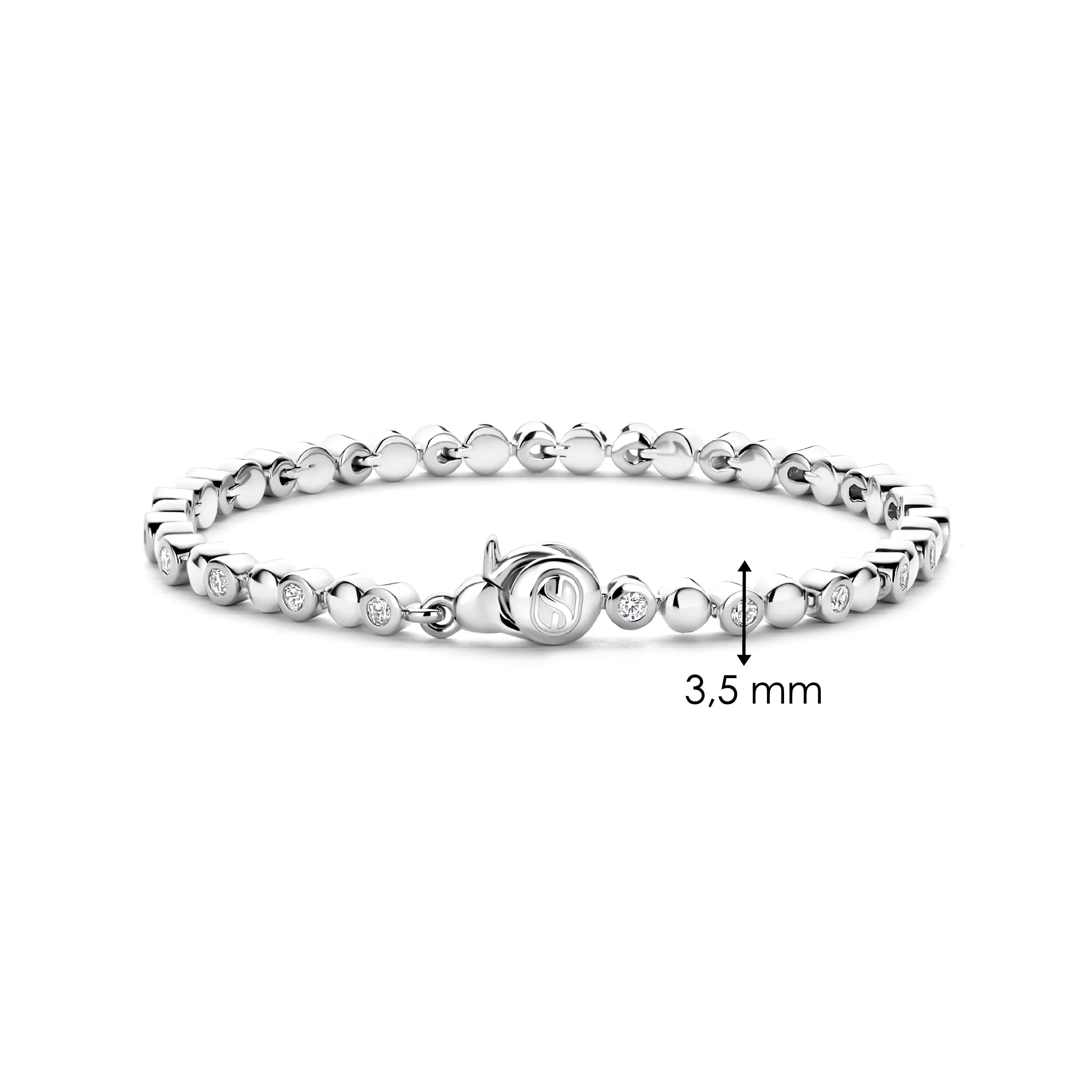 Ronde Zirkonia Armband - Image 6