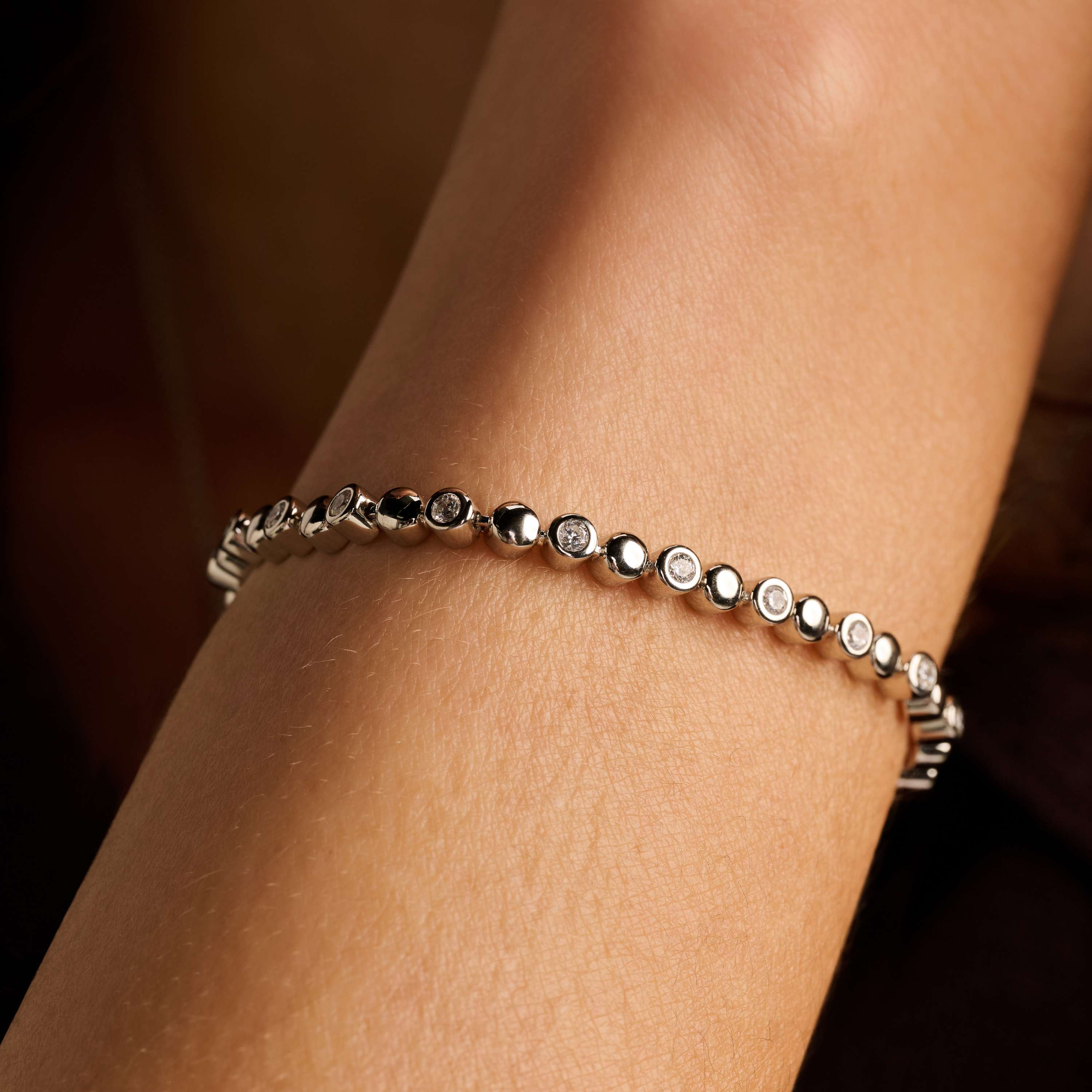 Ronde Zirkonia Armband - Image 9
