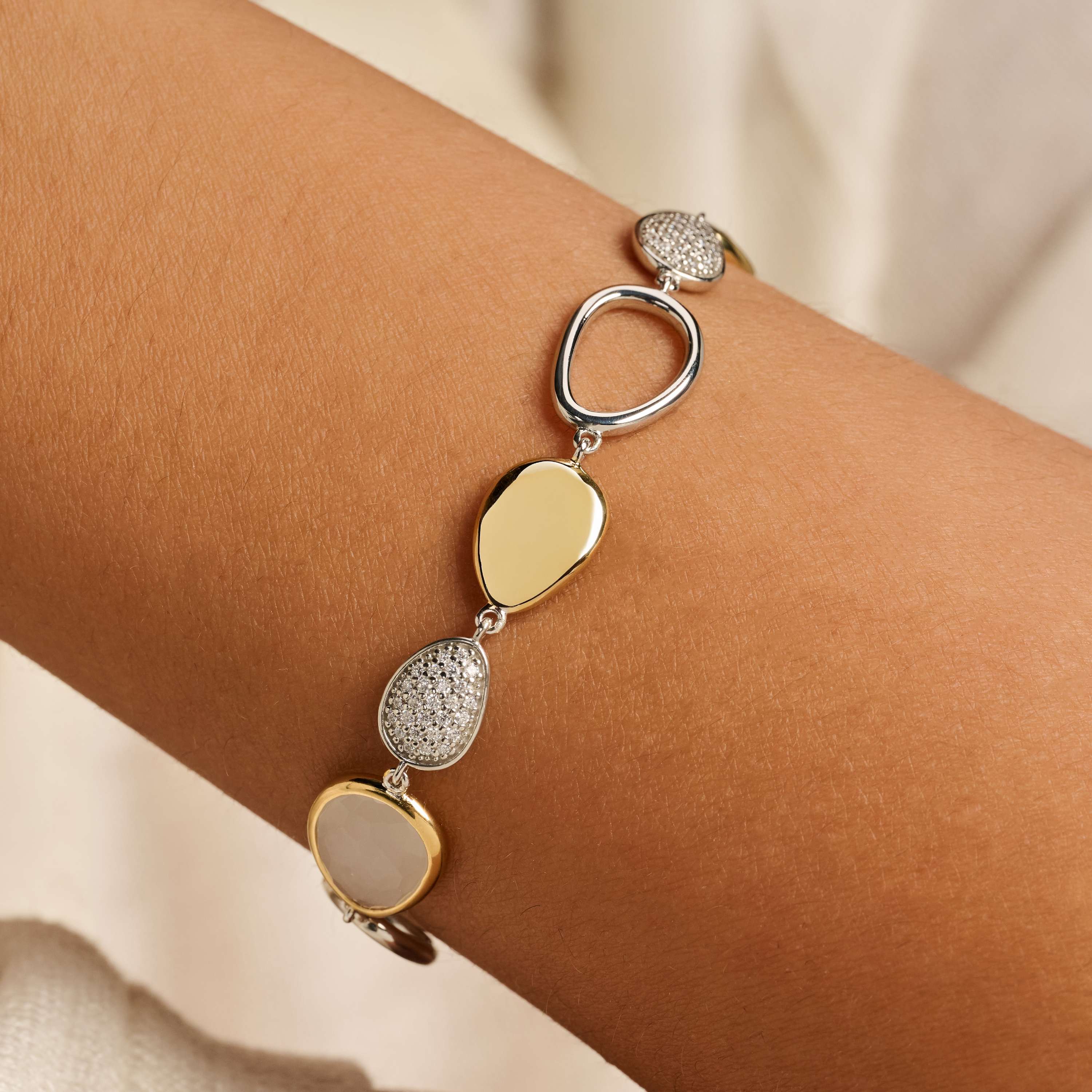 Armband met steentjes en zirkonia - Image 6