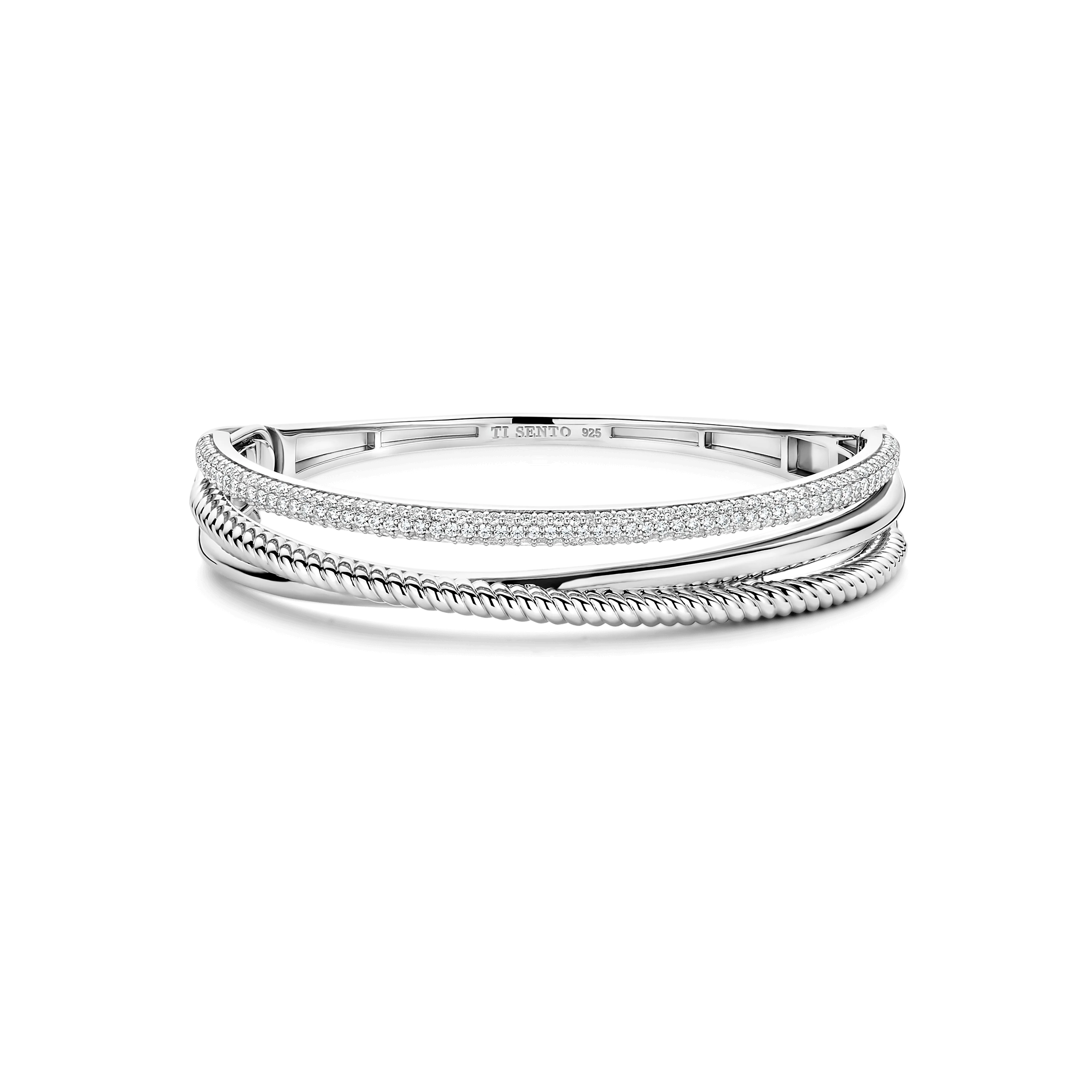Zirkonia Structure Bangle