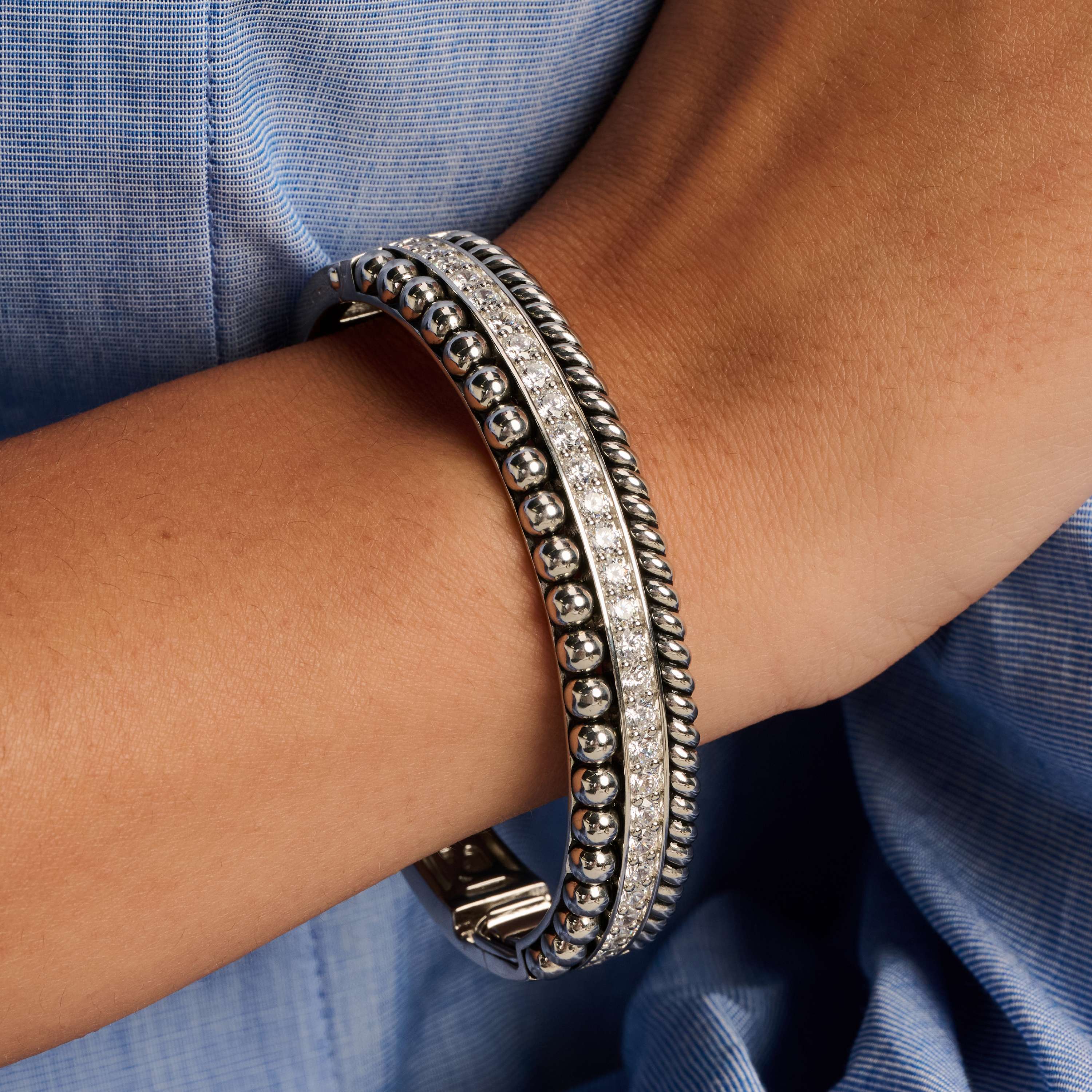 Layered Structure Bangle - Image 5