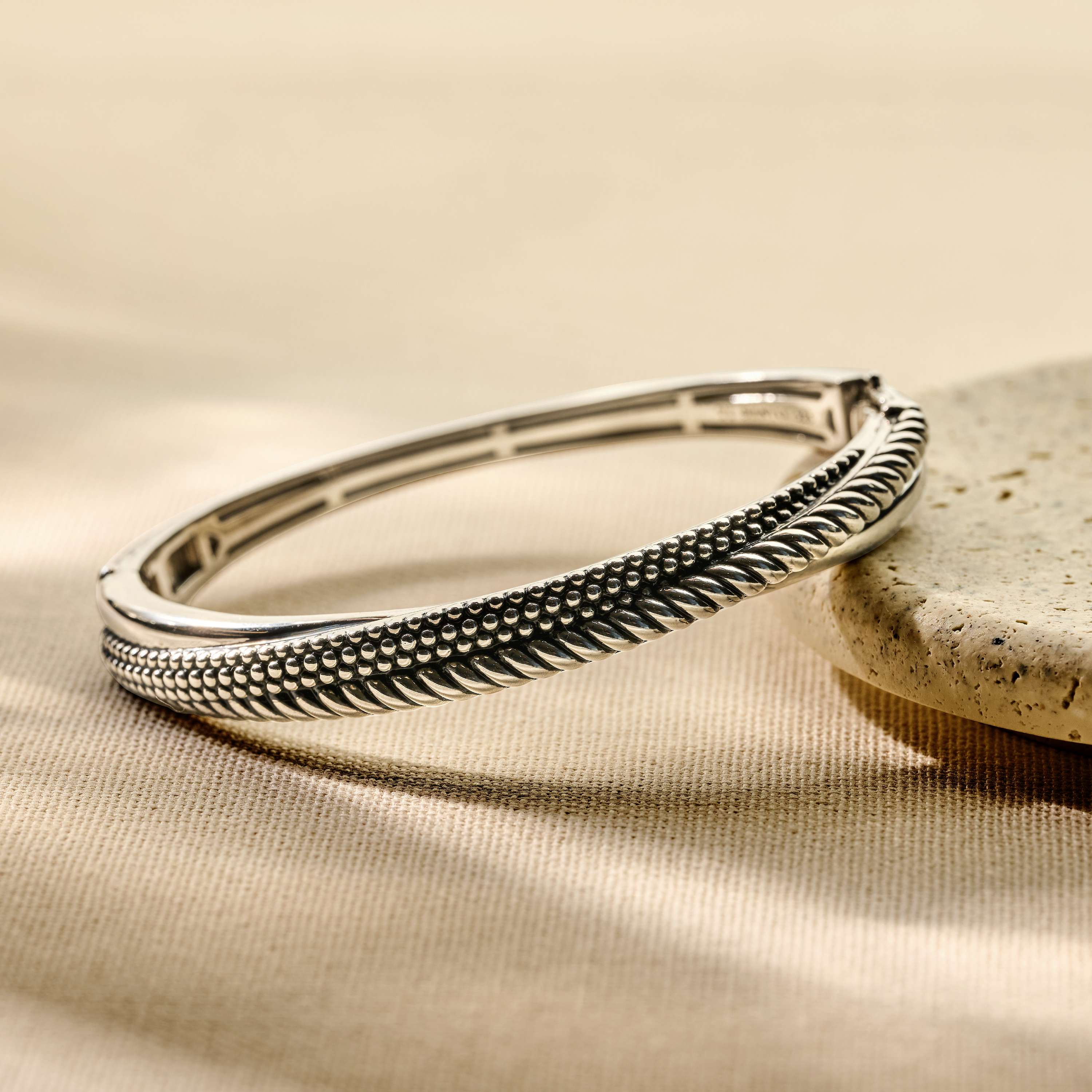 Crossover Structure Bangle - Image 8