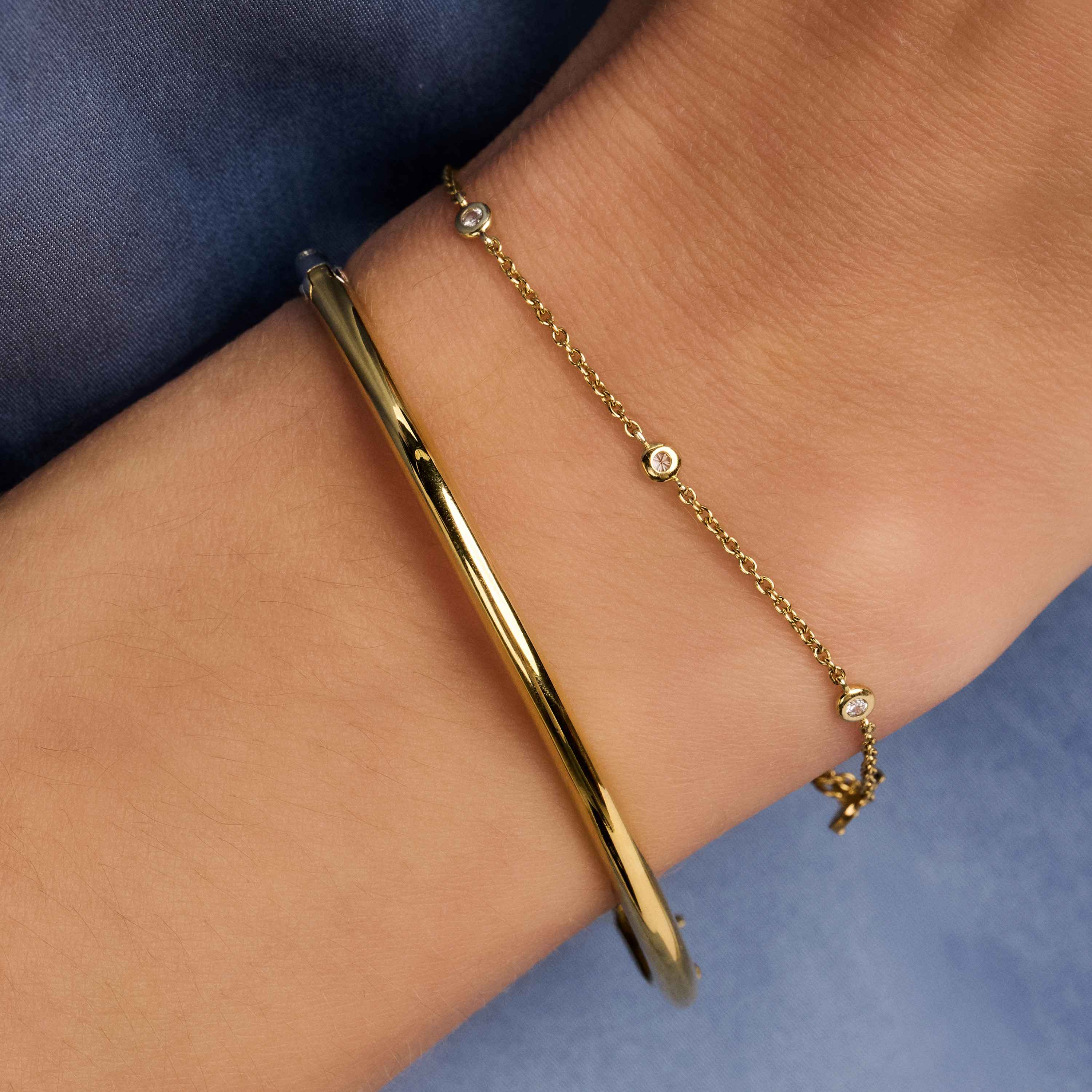 Classic Goudkleurige Bangle - Image 12