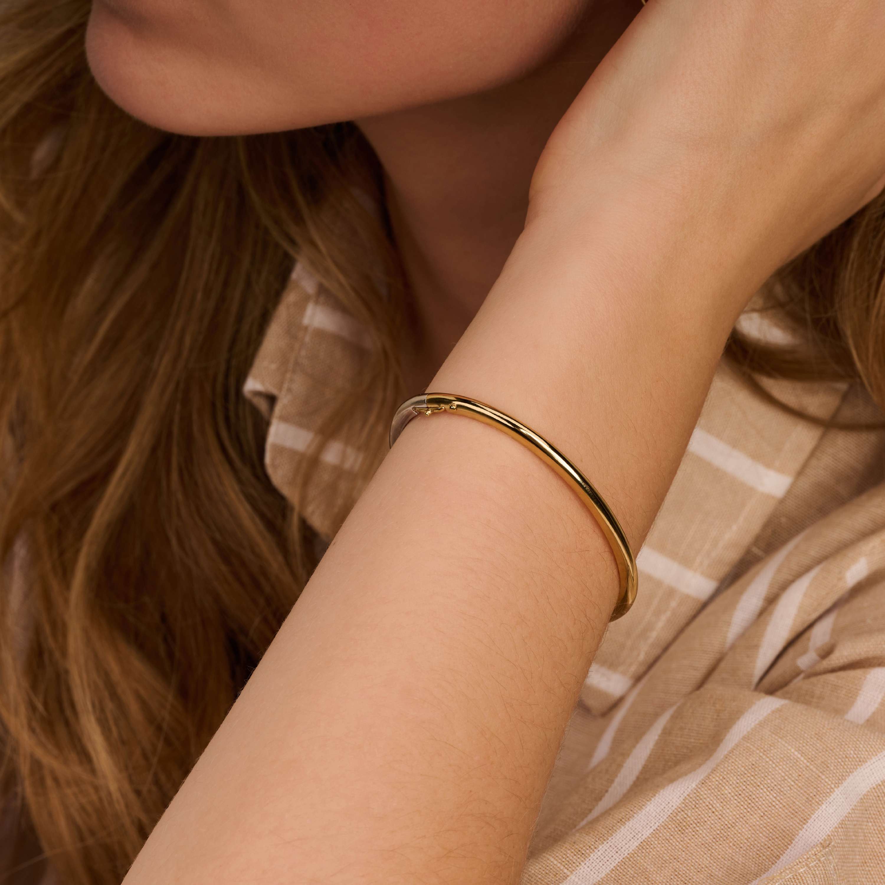 Classic Goudkleurige Bangle - Image 7