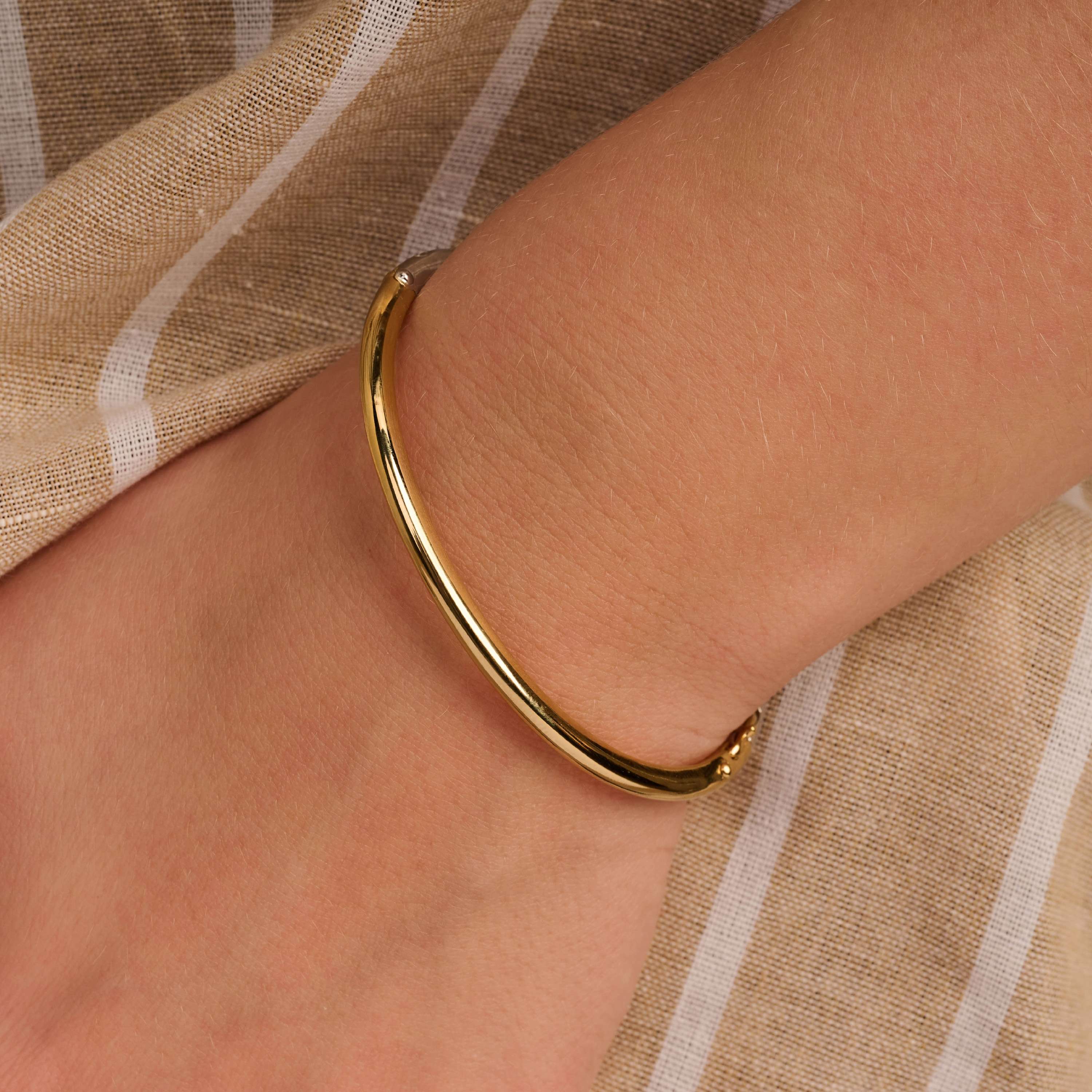 Classic Goudkleurige Bangle - Image 8