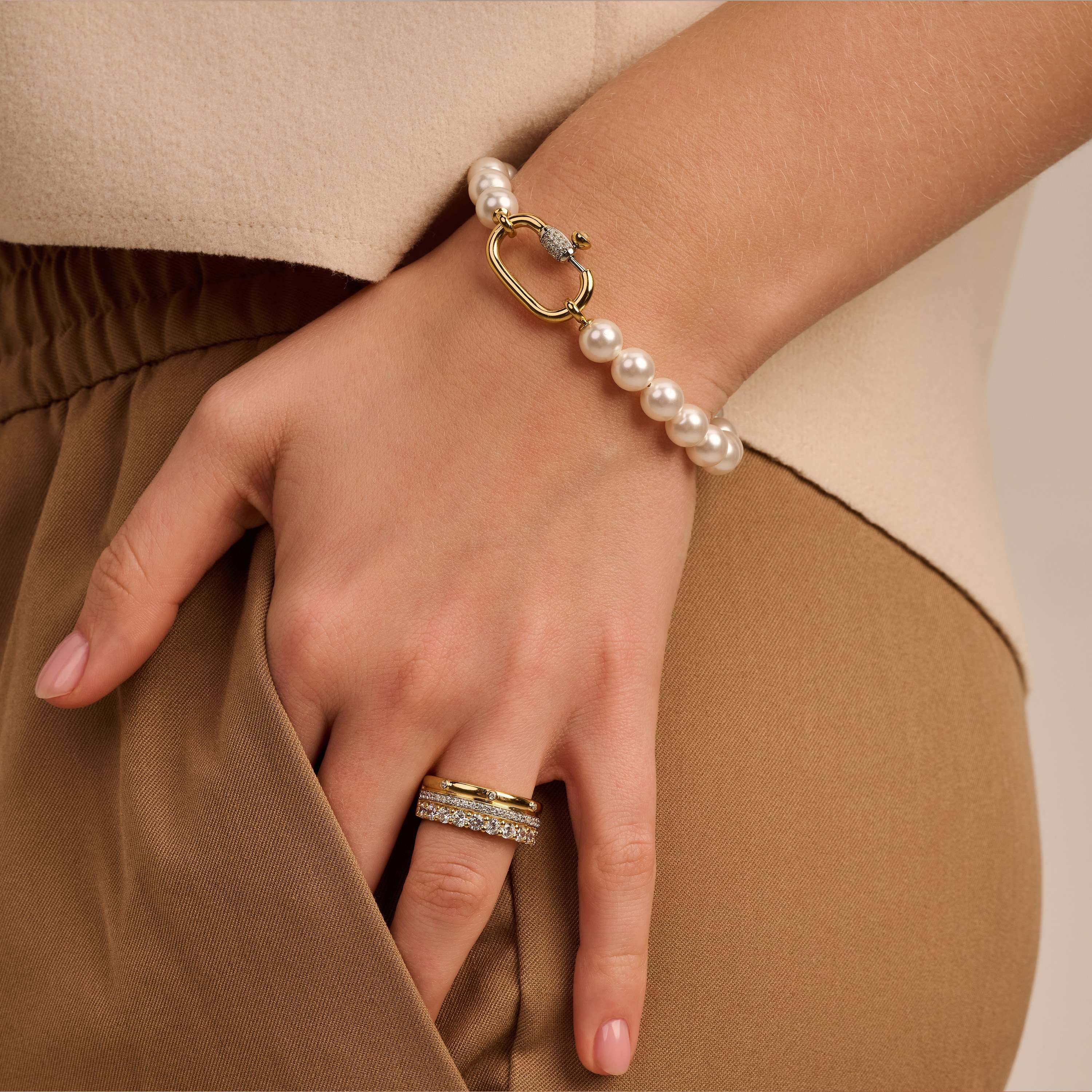 Parel Schakel Armband - Image 7