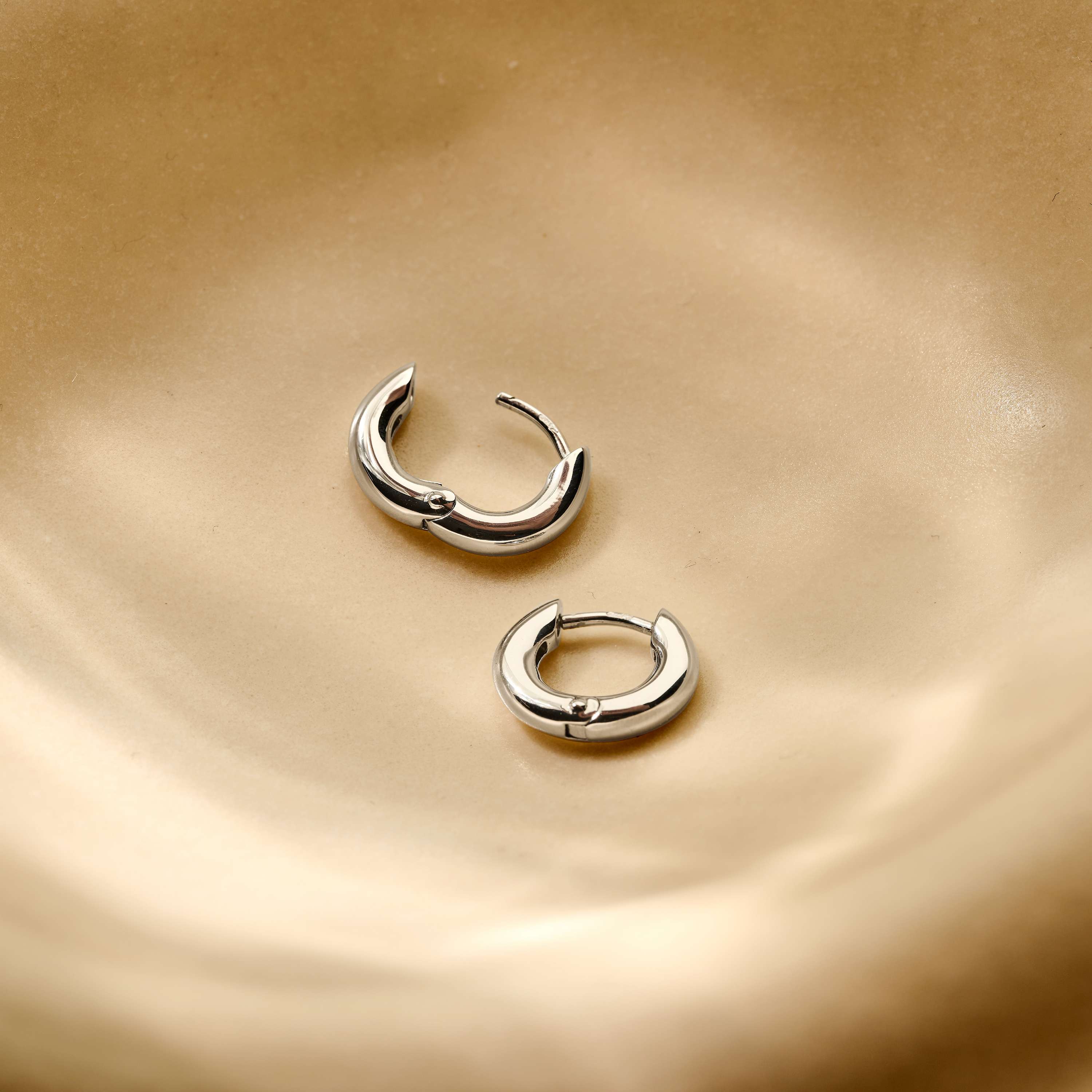 Classic Zilveren Kleine oorringen 14mm - Image 8