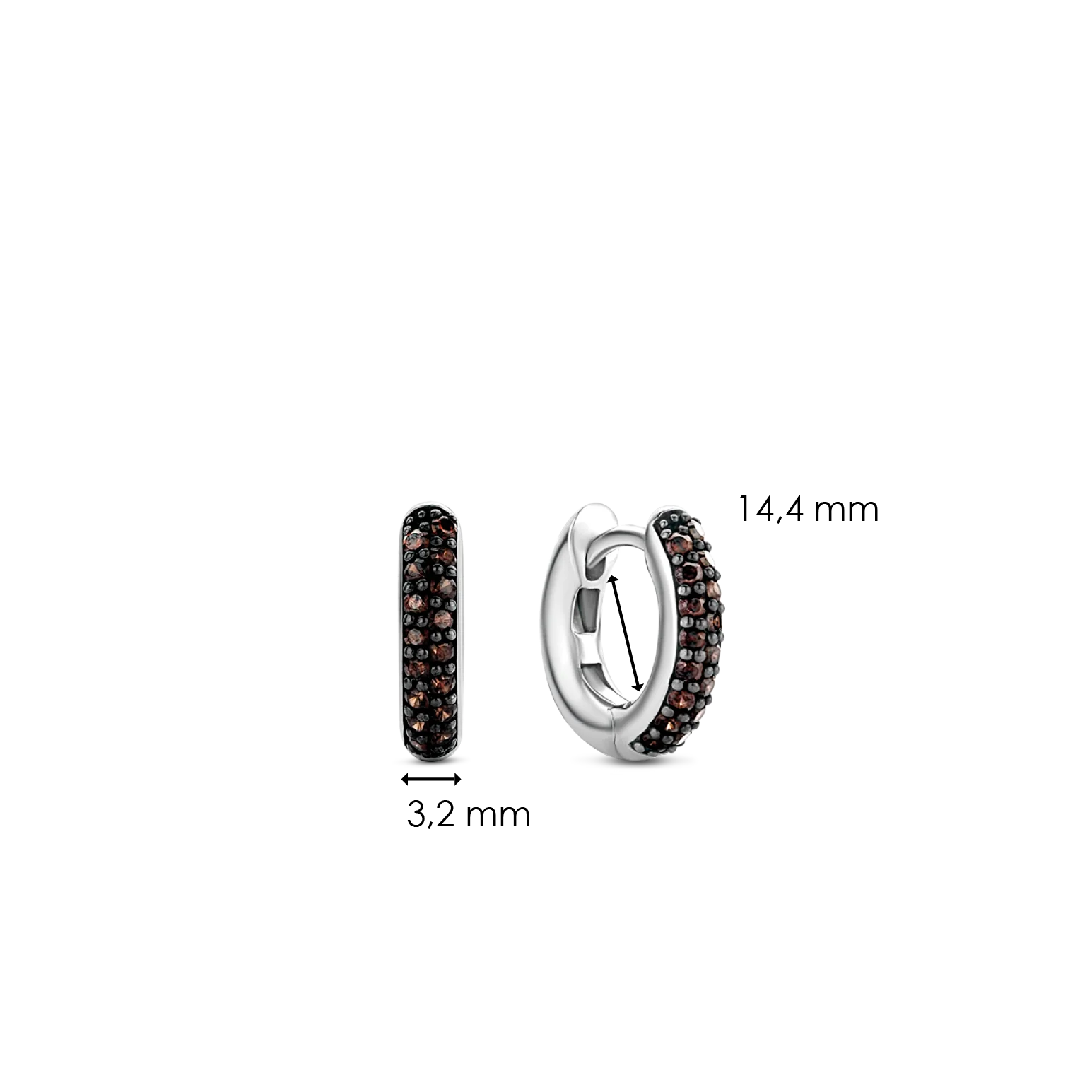 TI SENTO Oorbellen 7210TB - Image 4