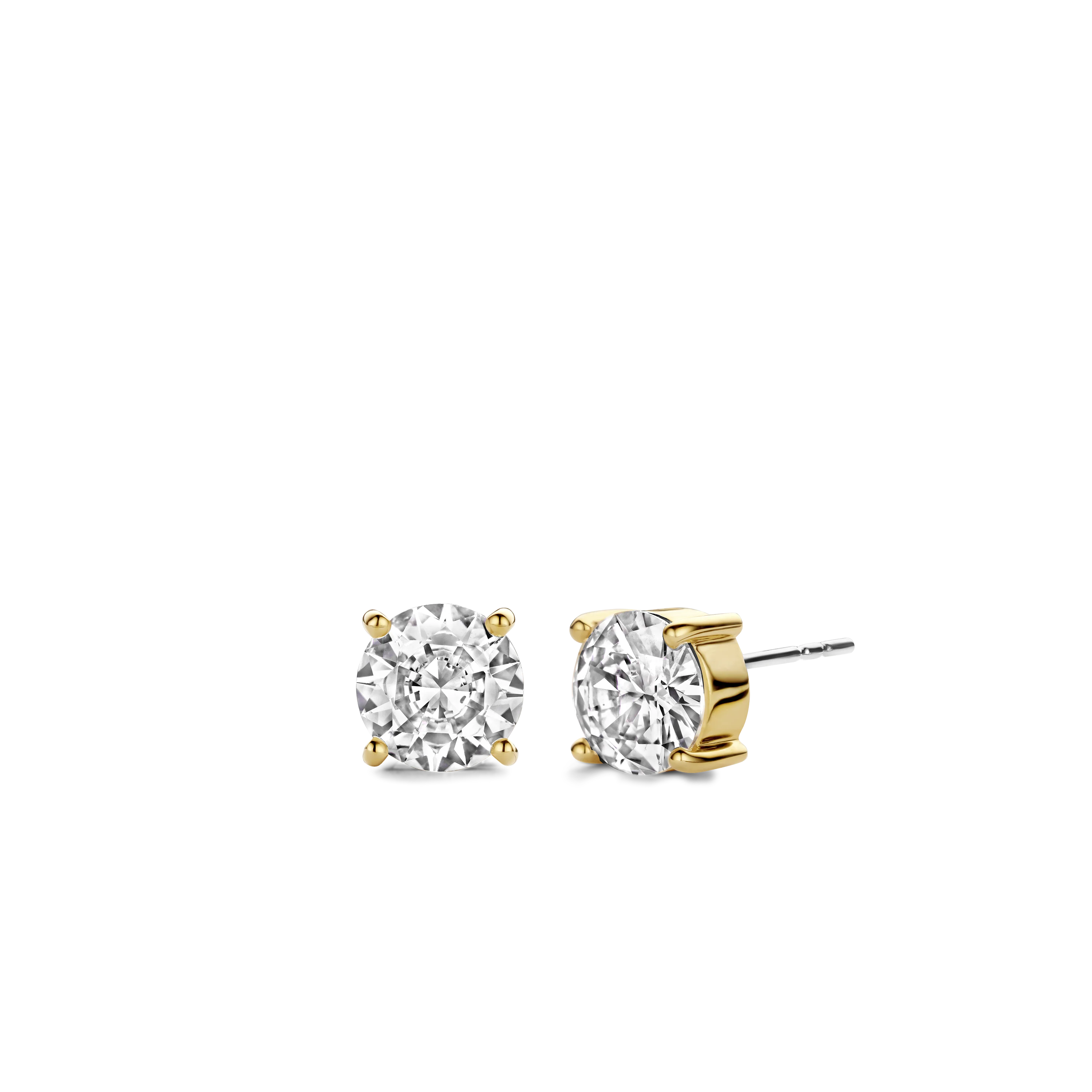 Classic Zirkonia Oorbellen 9mm