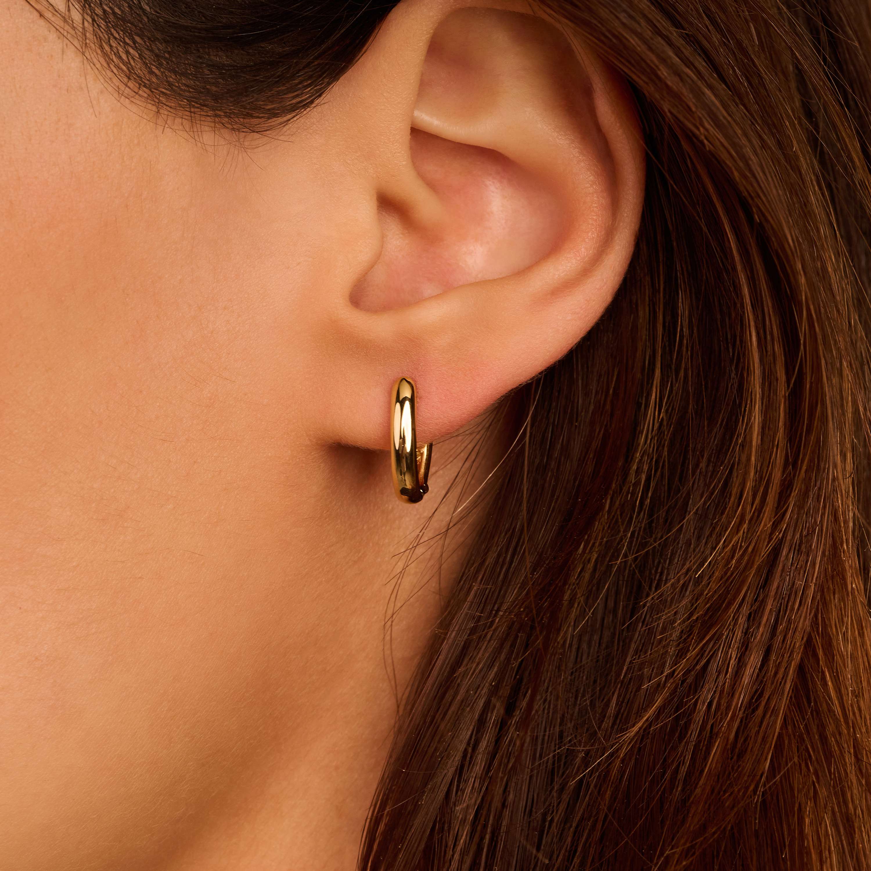Small Oval Hoops 11mm - Image 8