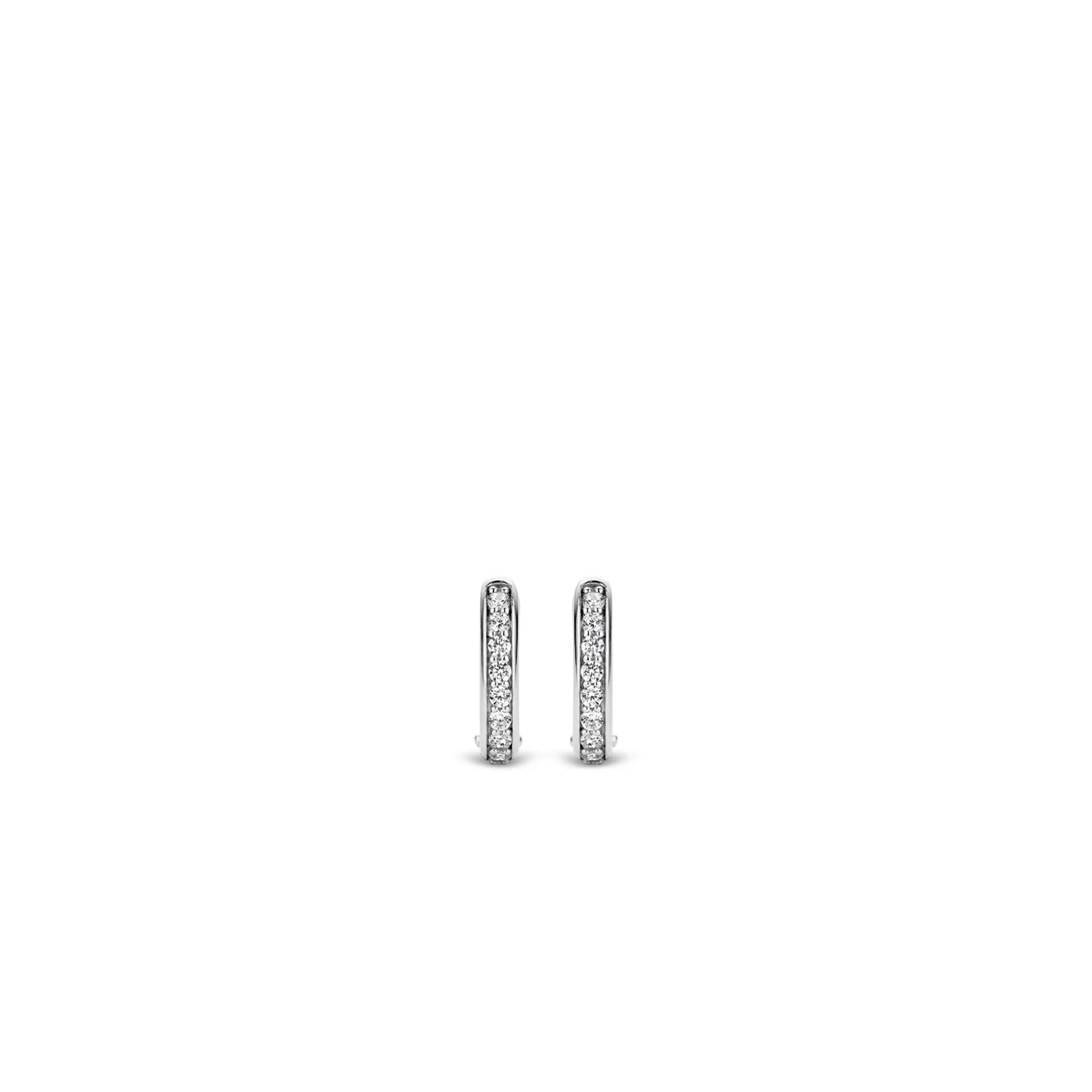 Tennis Small Oval Hoops 11mm - Image 2