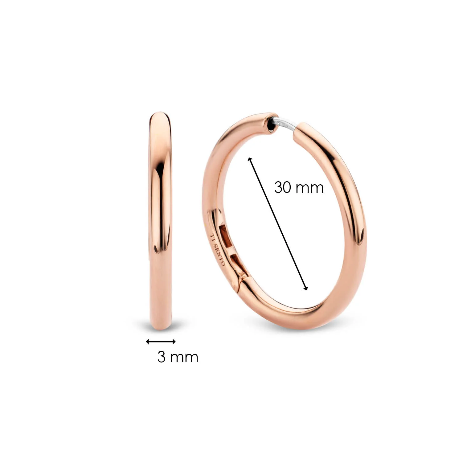 TI SENTO Oorbellen 7782SR - Image 4