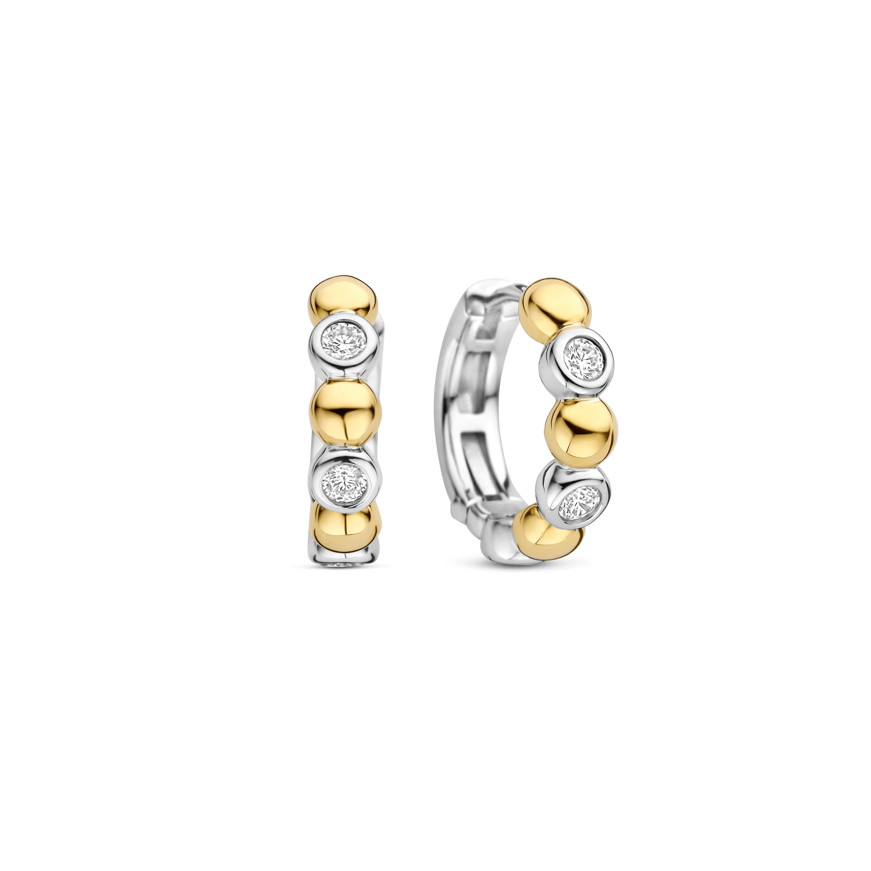 Ronde Zirkonia Hoops