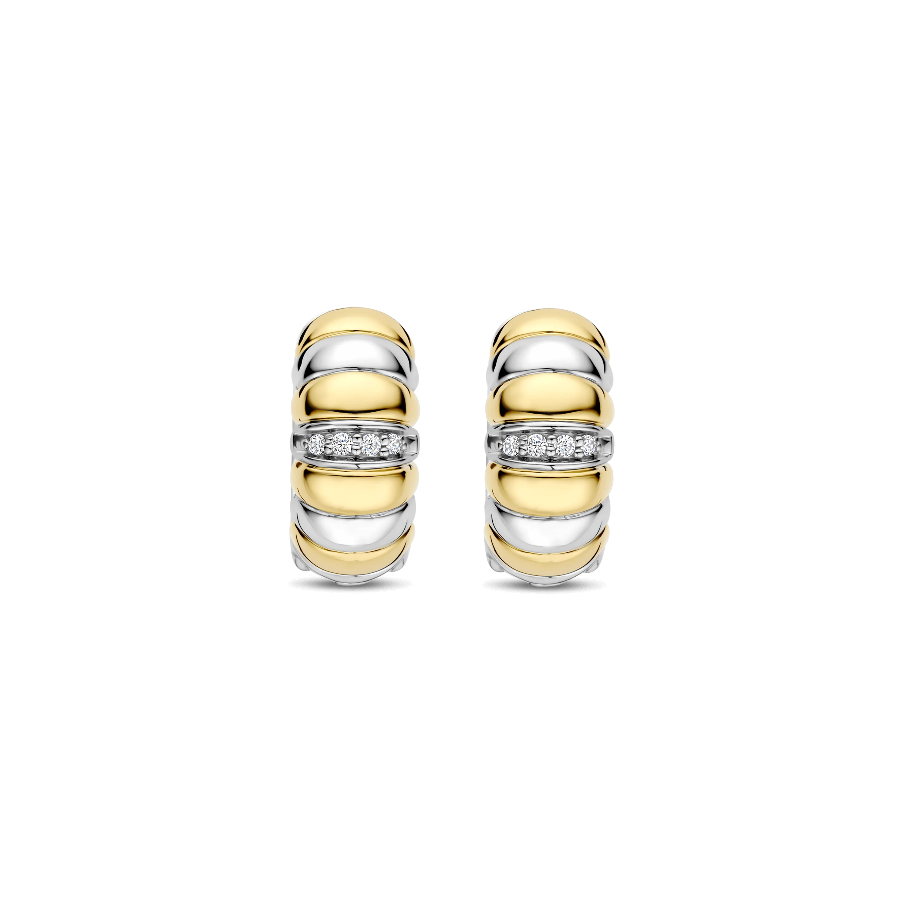 Vintage Bicolor Hoops - Image 2