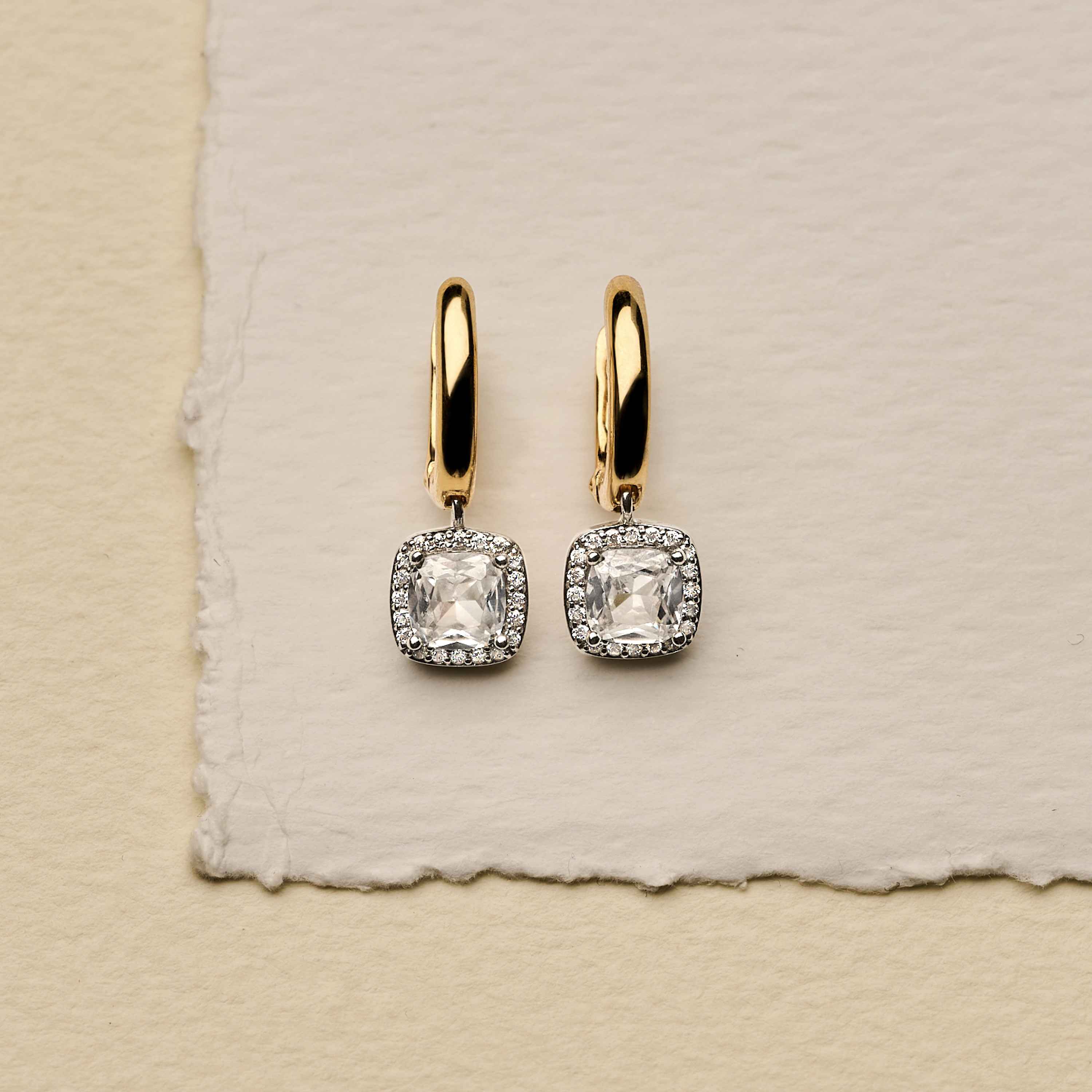 Classic Vierkante Zirkonia Hoops - Image 10