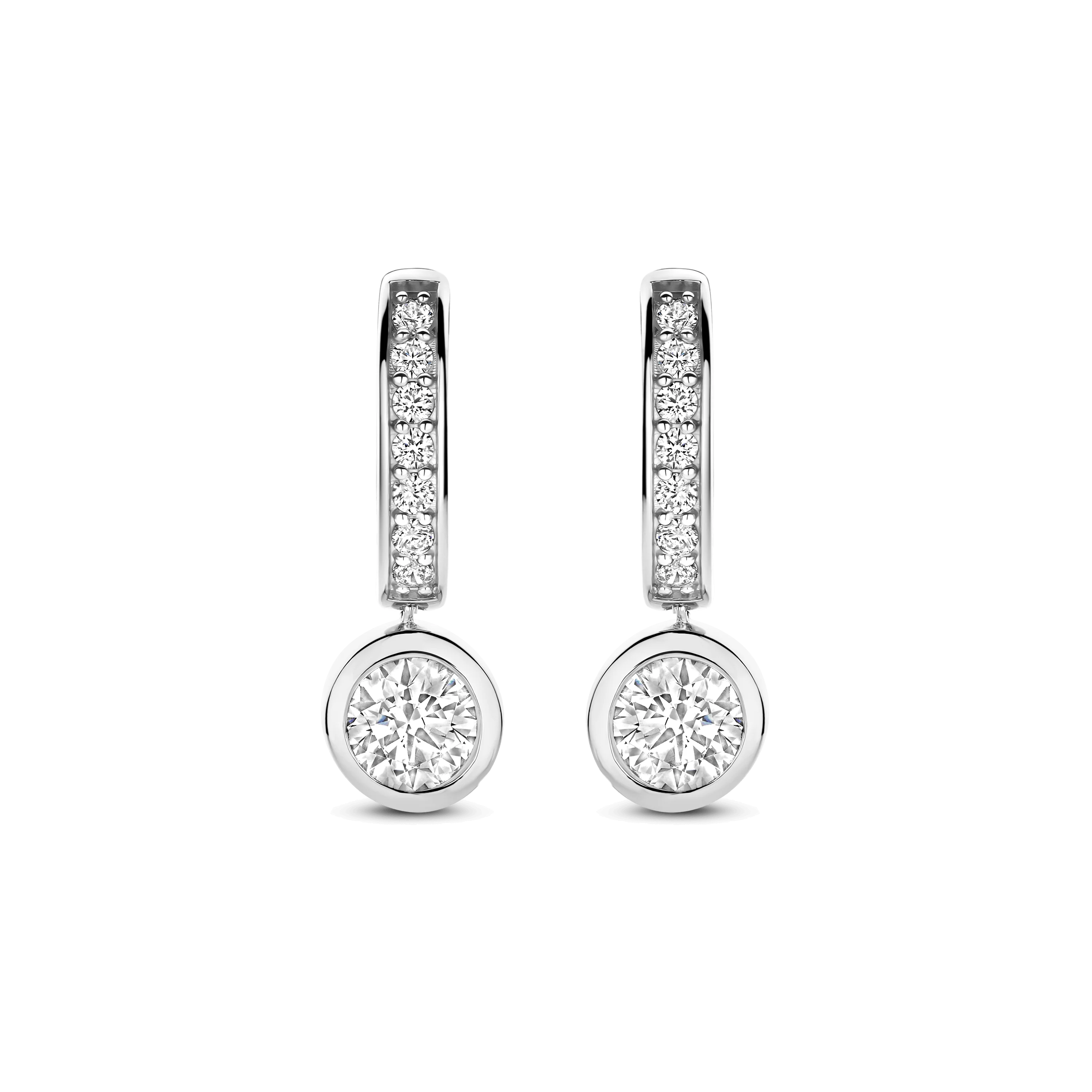 Classic Ronde Zirkonia Hoops - Image 2