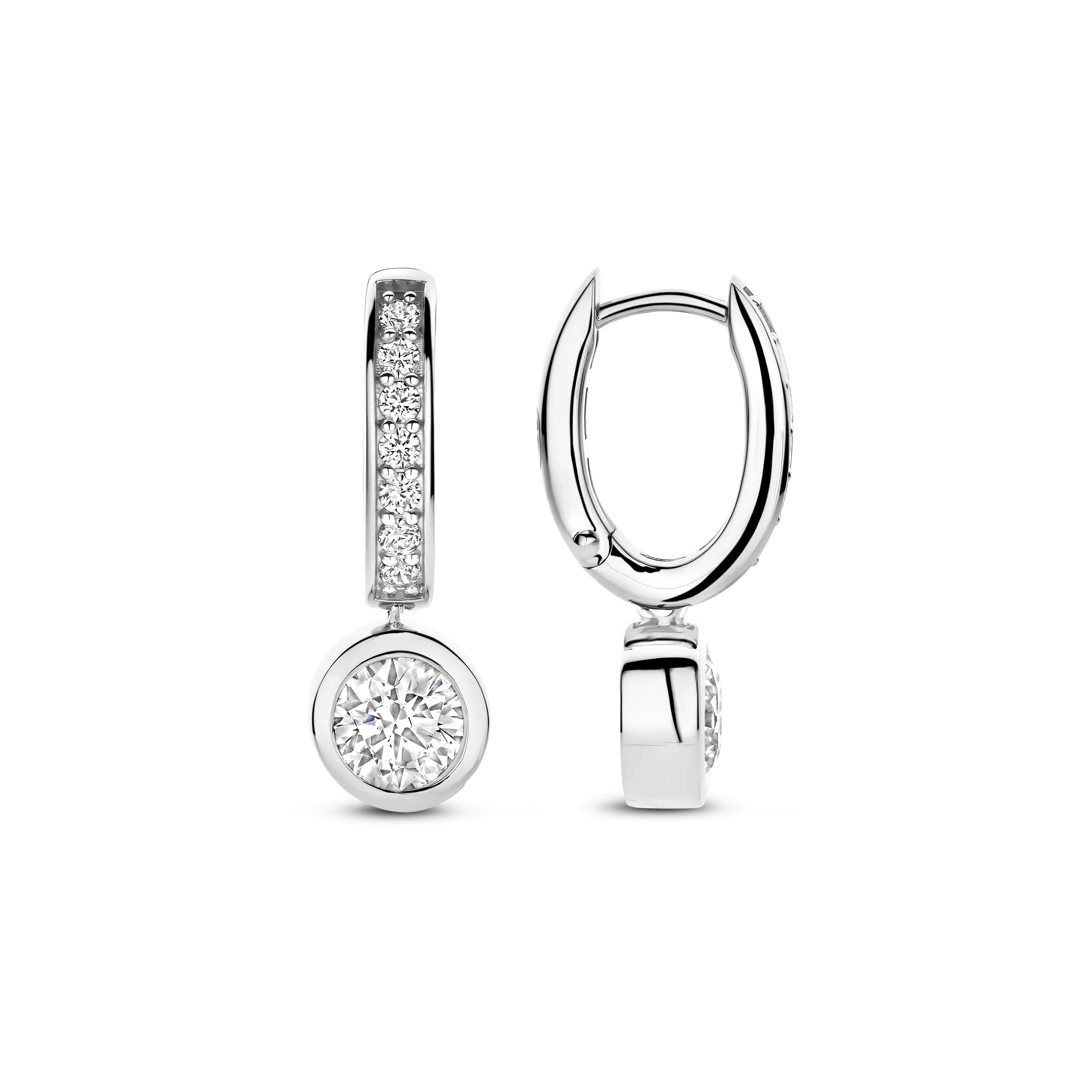 Classic Ronde Zirkonia Hoops - Image 3