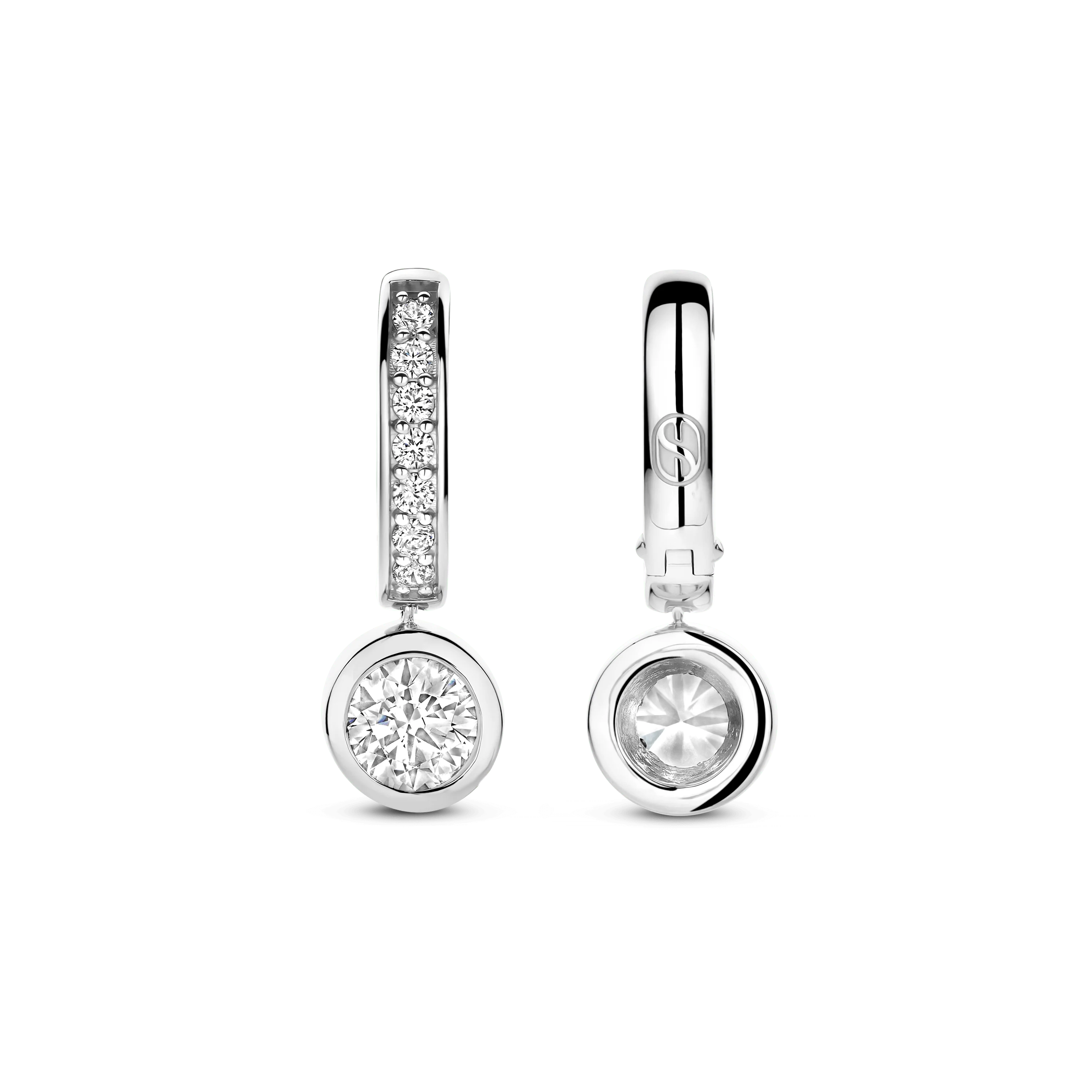 Classic Ronde Zirkonia Hoops - Image 4