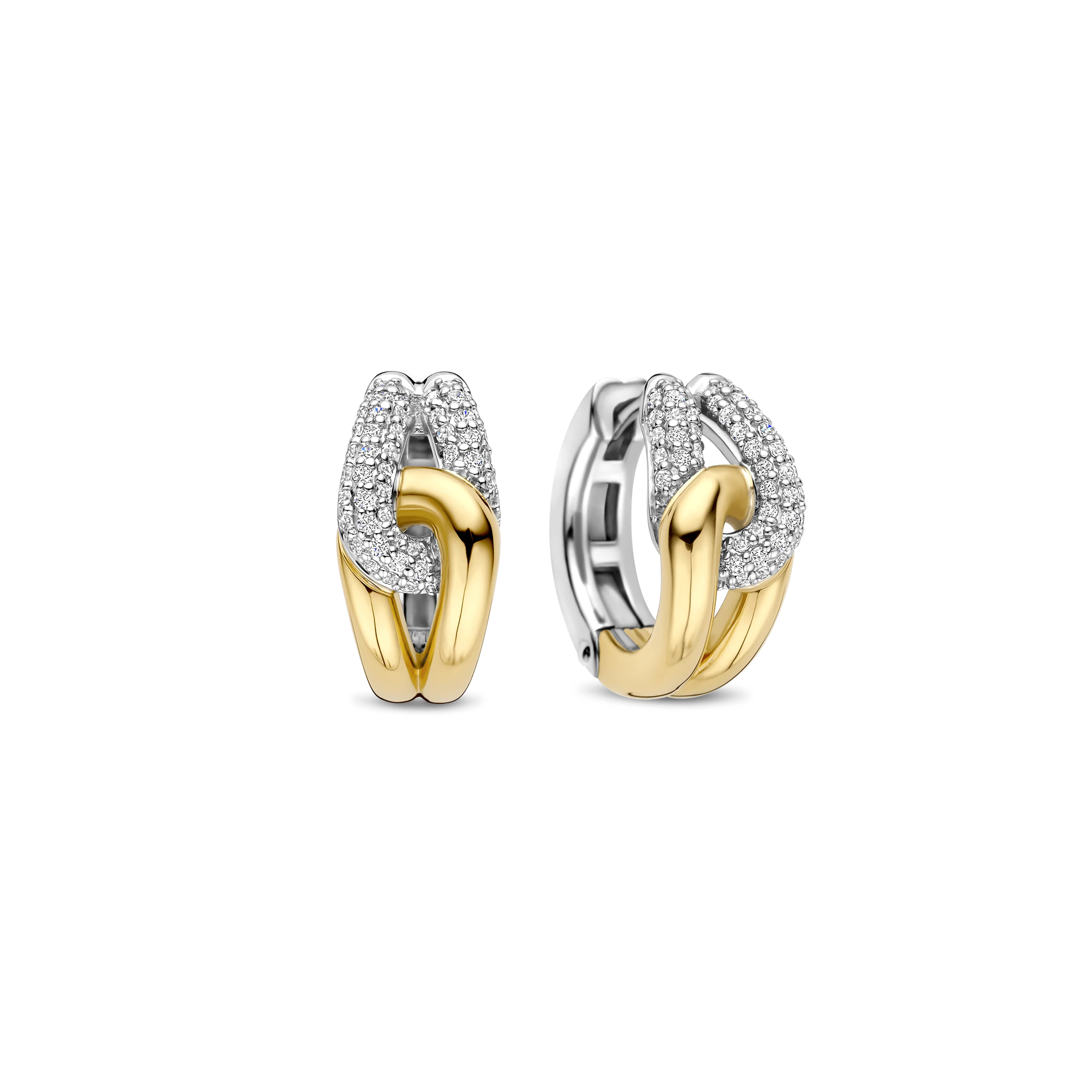 Connected Zirkonia Hoops