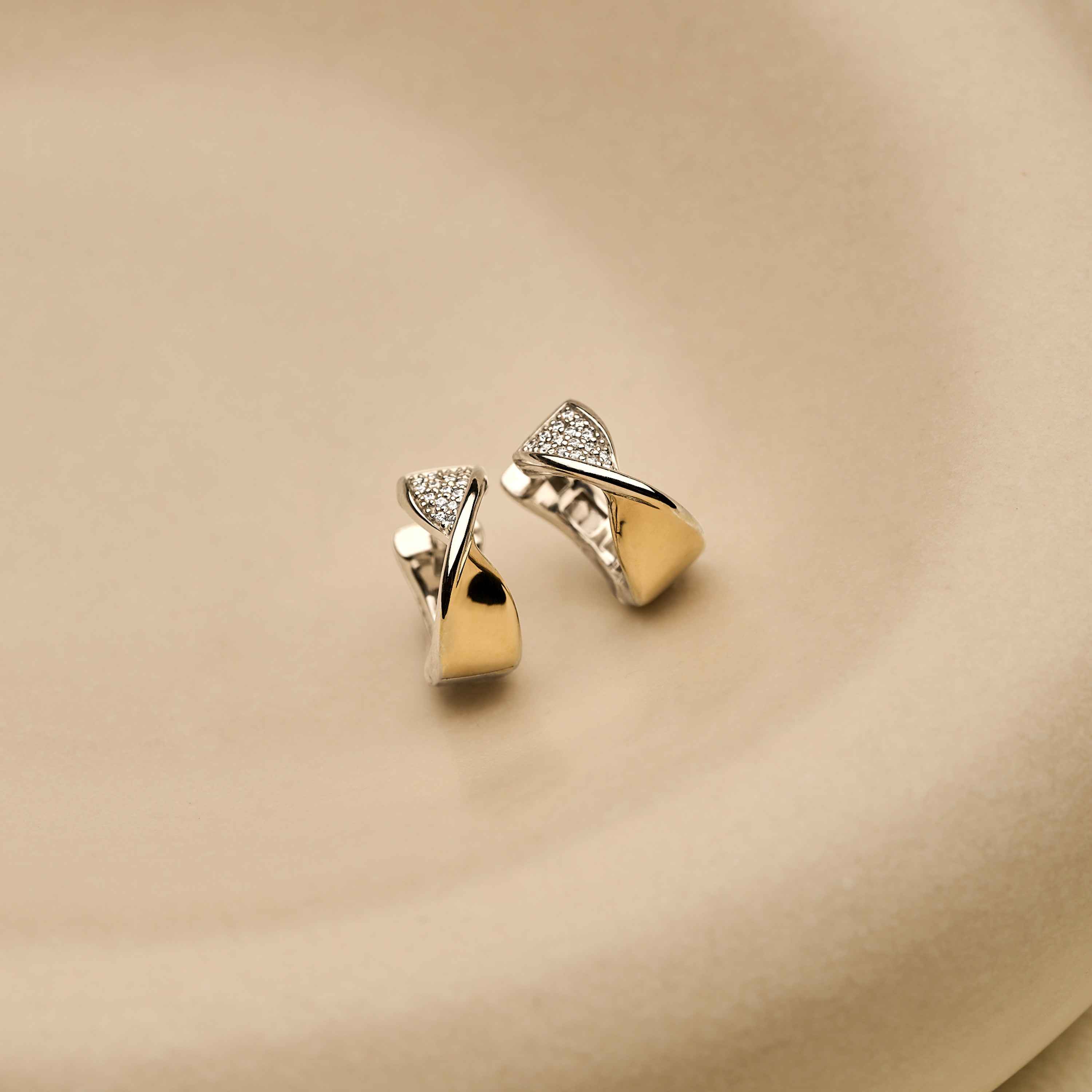 Twisted Zirkonia Hoops - Image 10