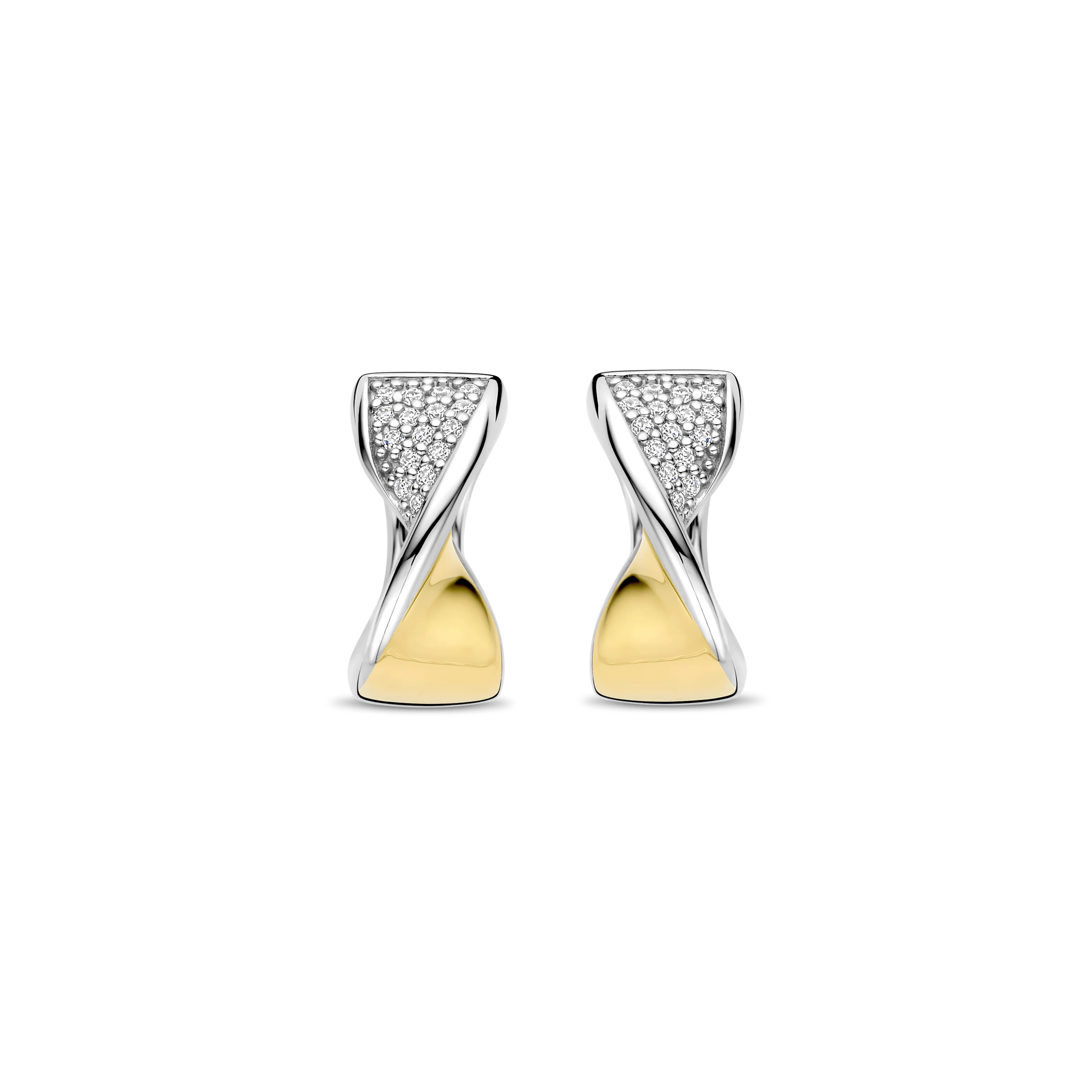 Twisted Zirkonia Hoops - Image 2