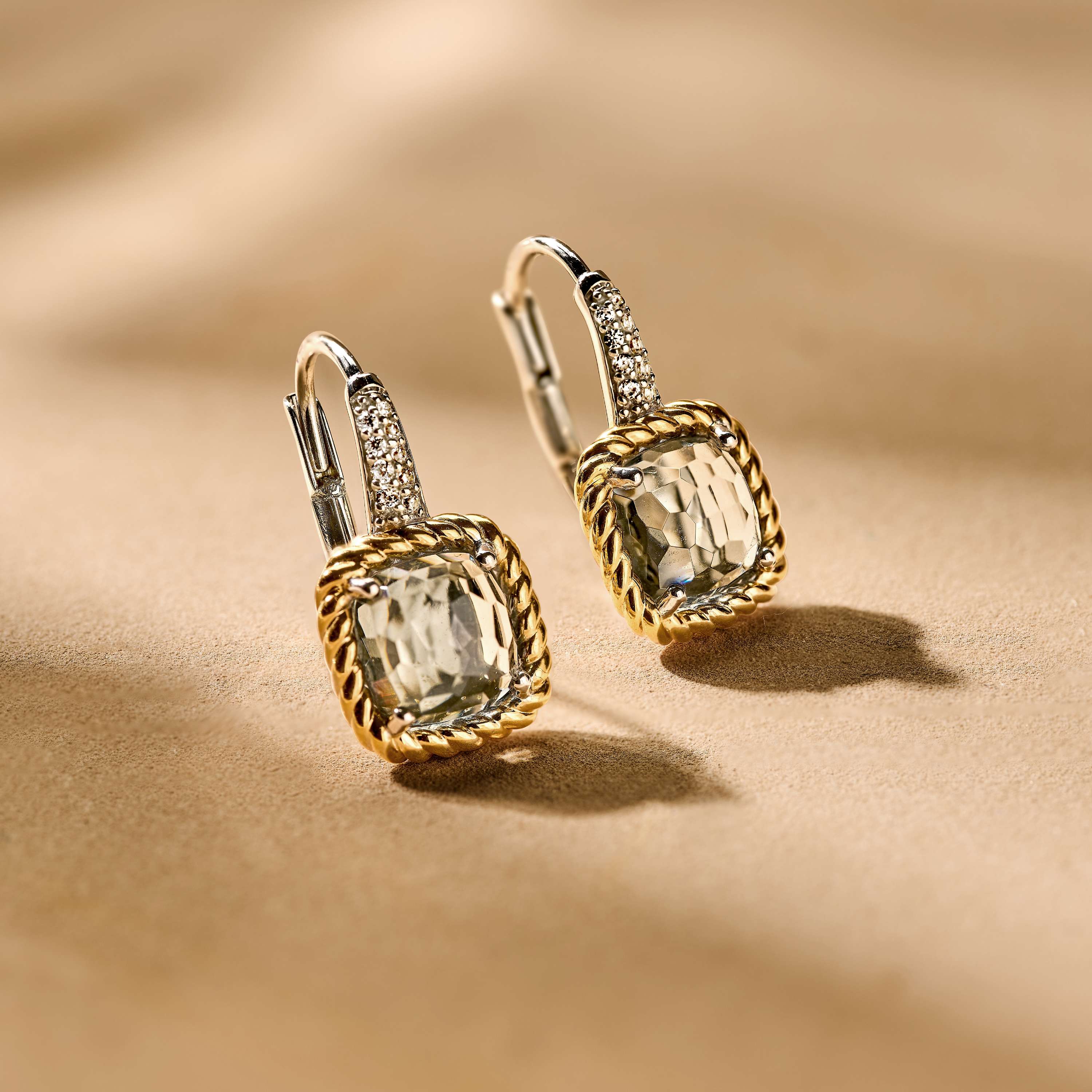 Grijze Zirkonia Cushion Hoops - Image 9