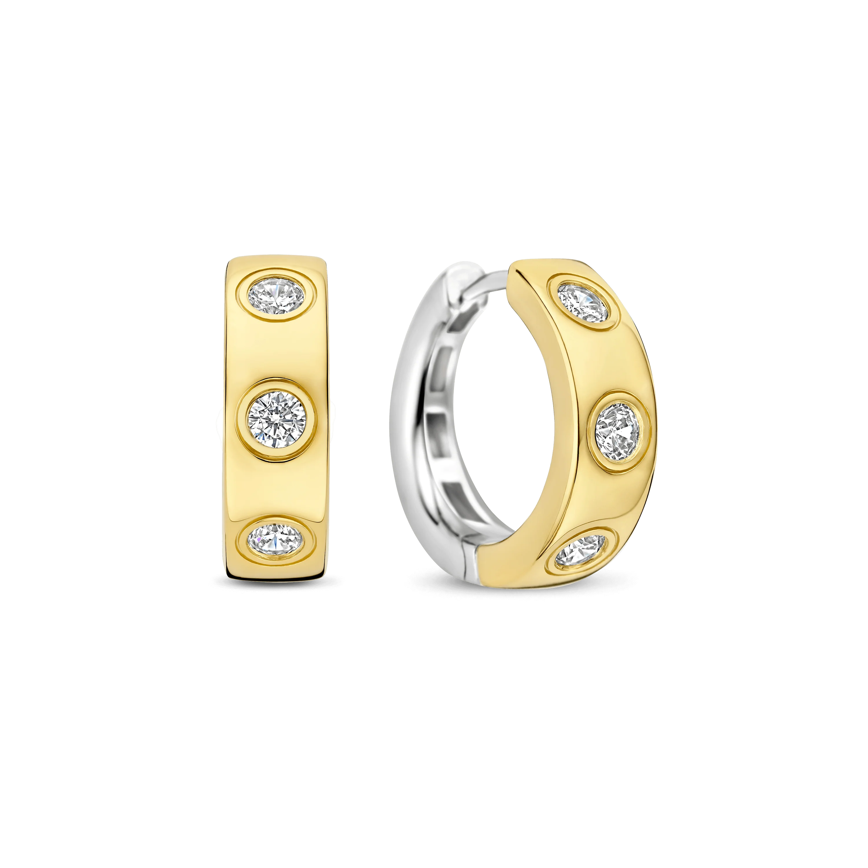 Classic Zirkonia Hoops