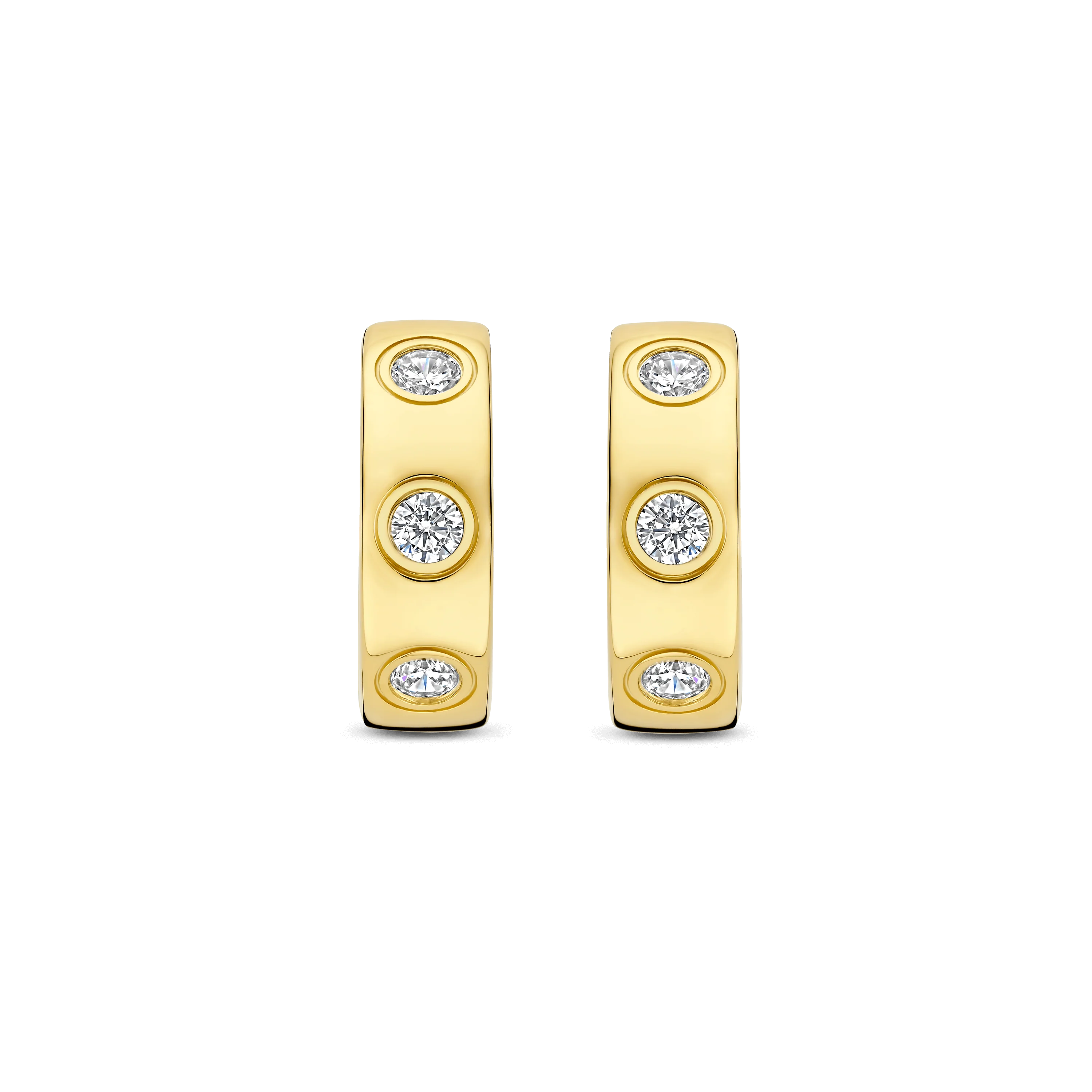 Classic Zirkonia Hoops - Image 2