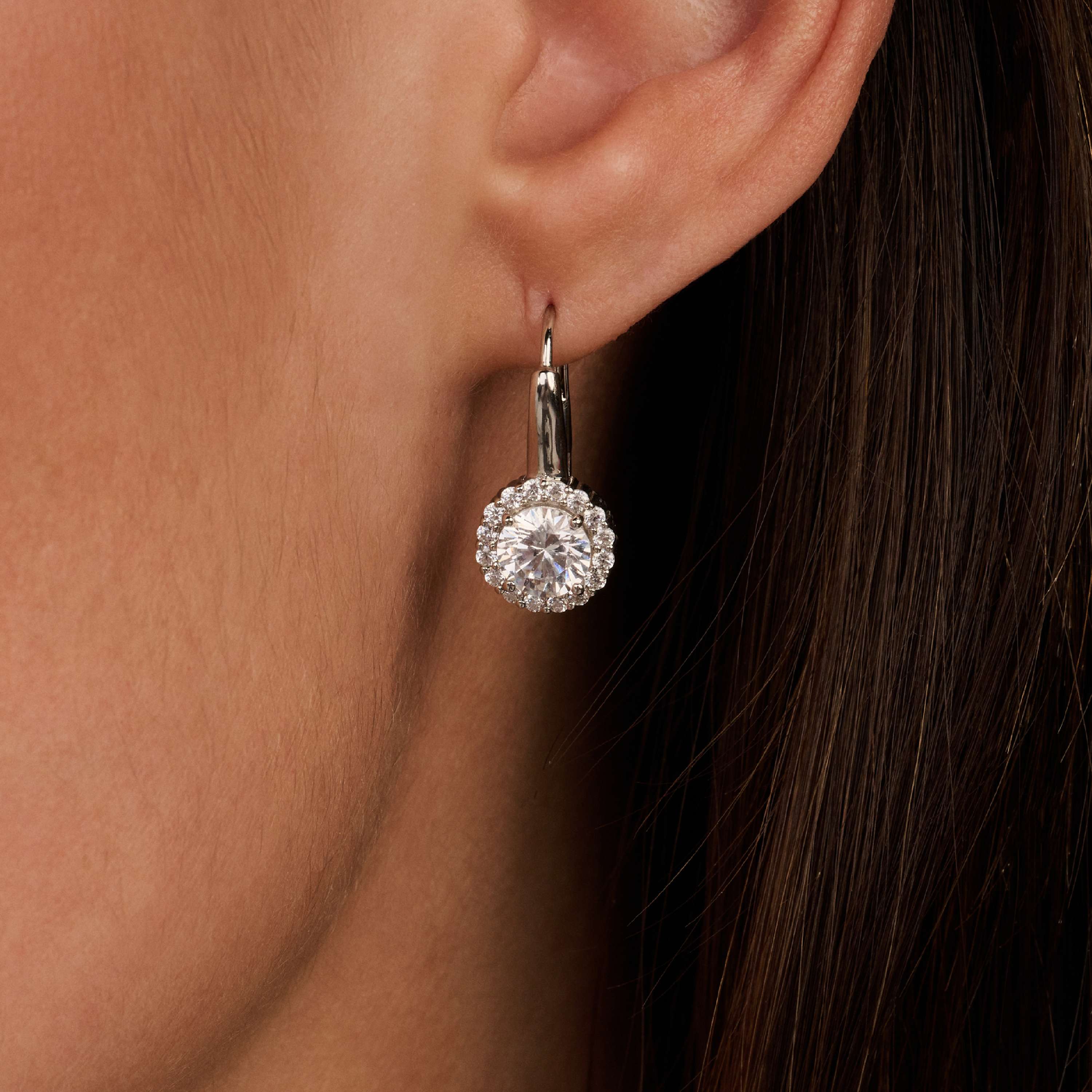 Classic Zirkonia Hoops Rond - Image 6