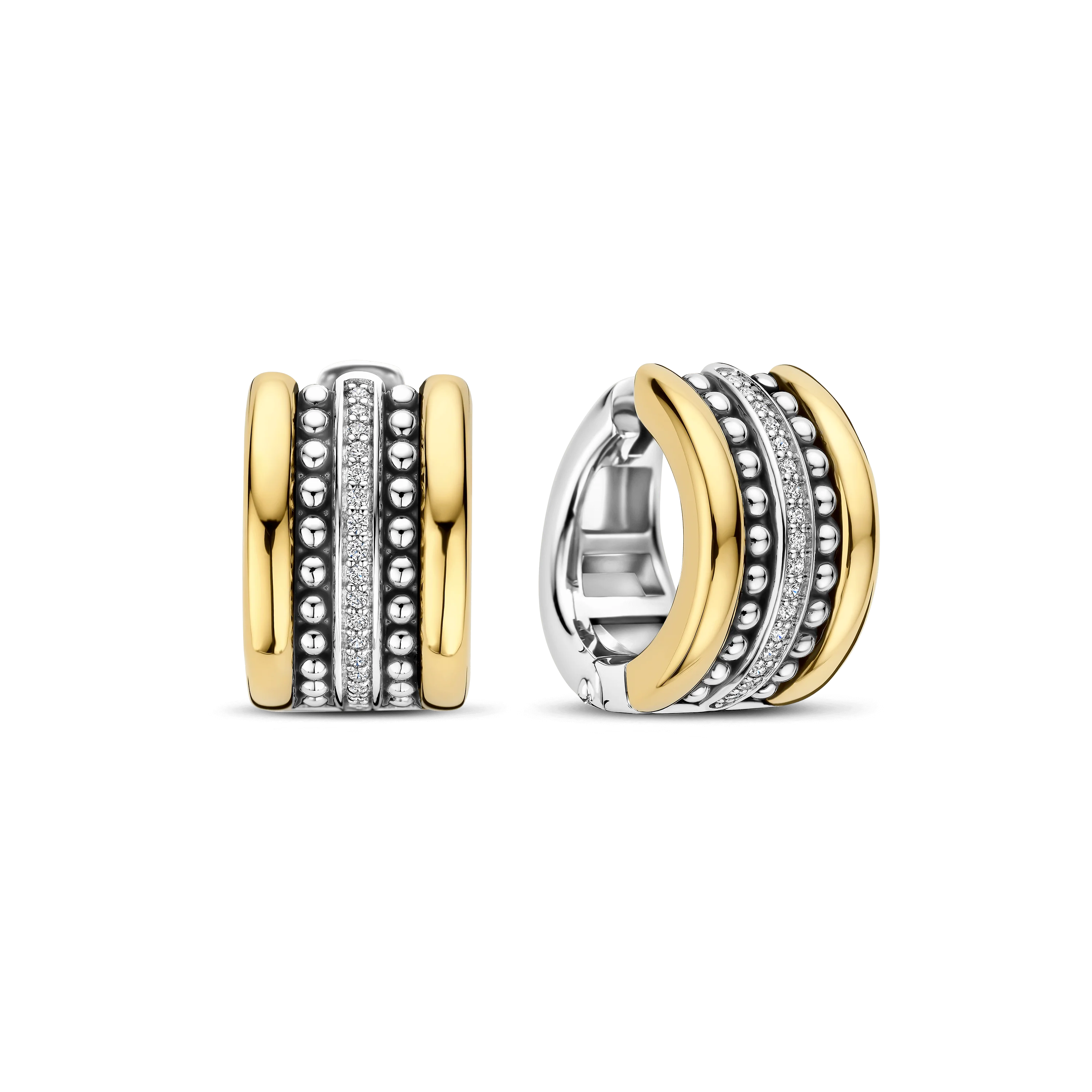 Structure Hoops Goudkleurig