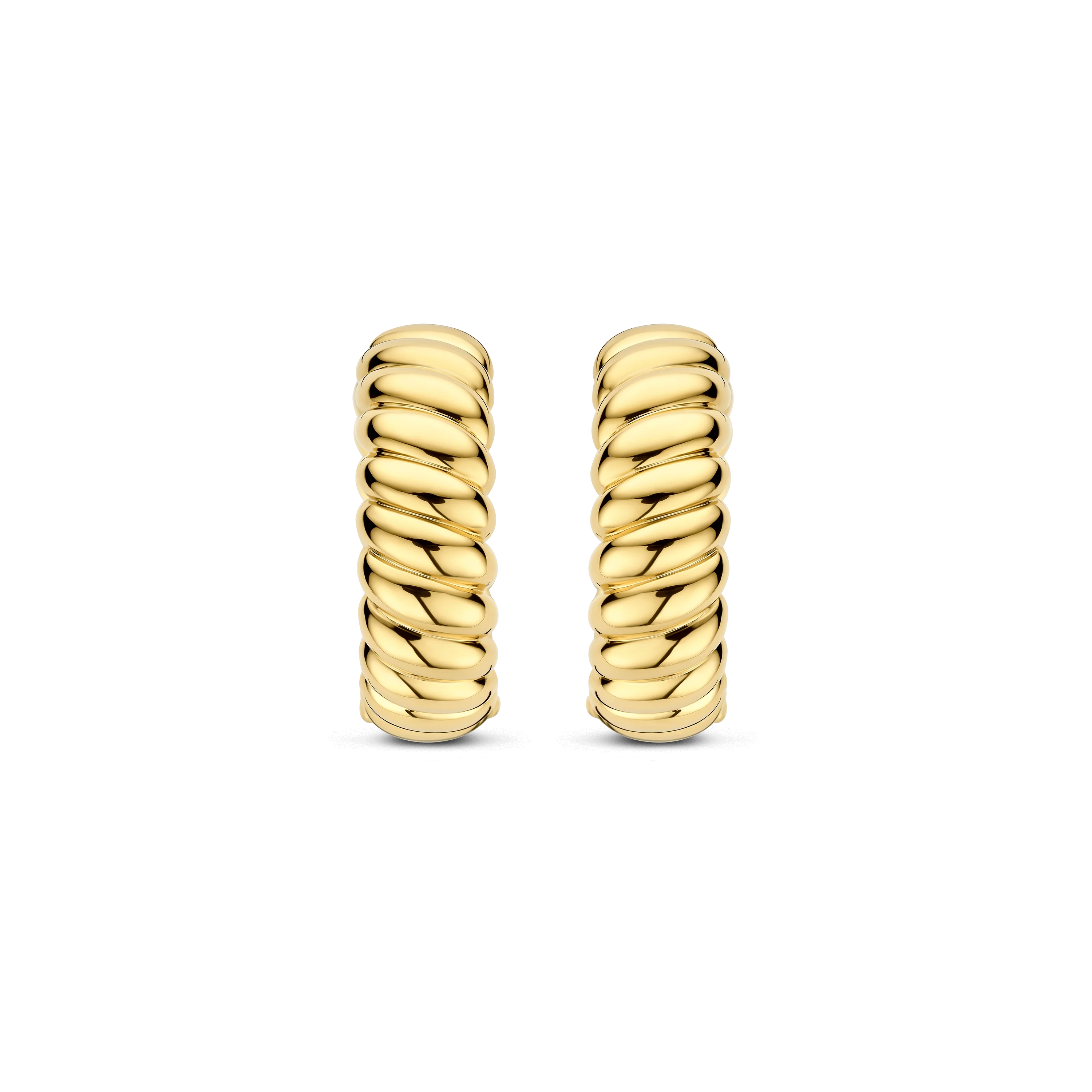 Vintage Geribbelde Hoops - Image 2