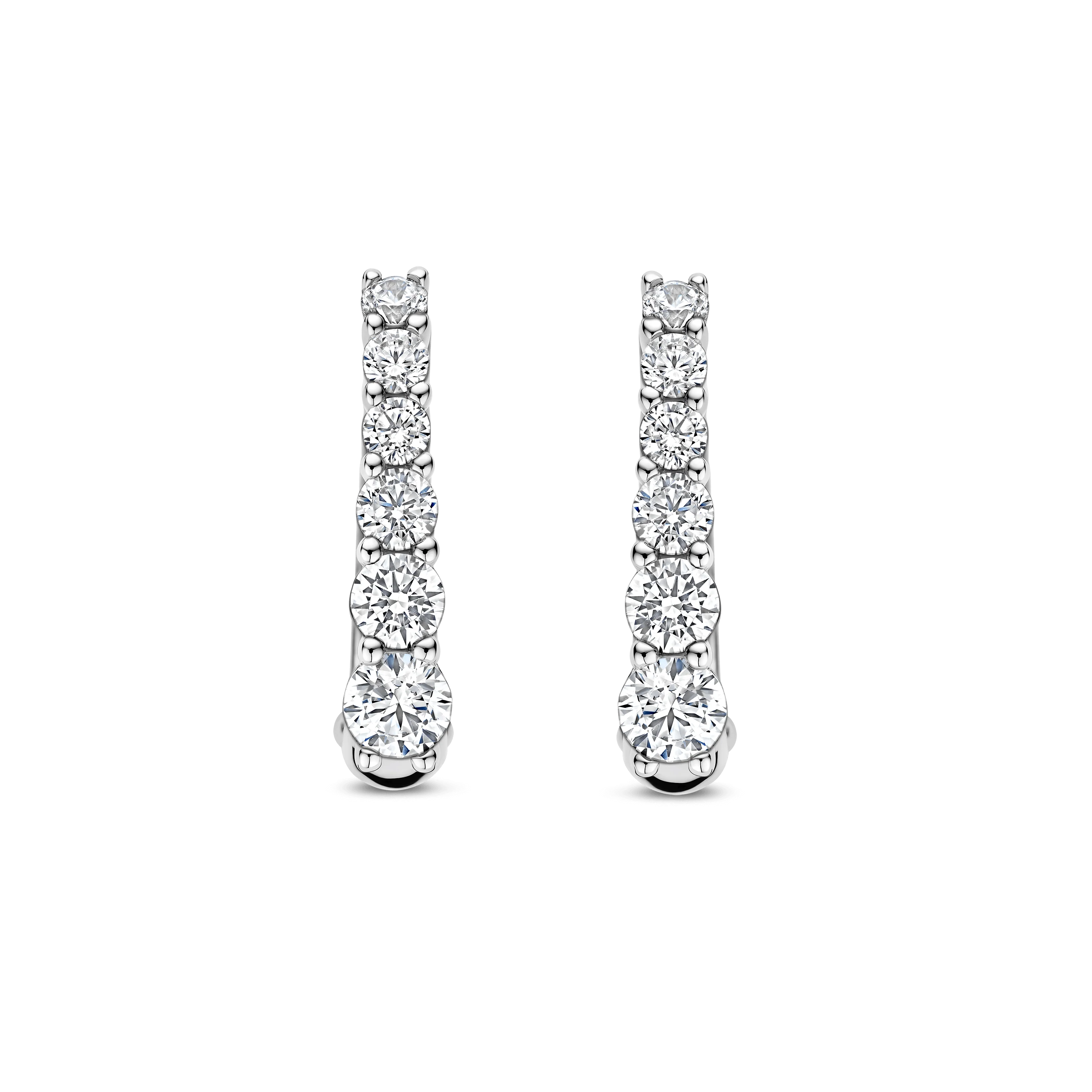 Ovale Zirkonia Hoops - Image 2