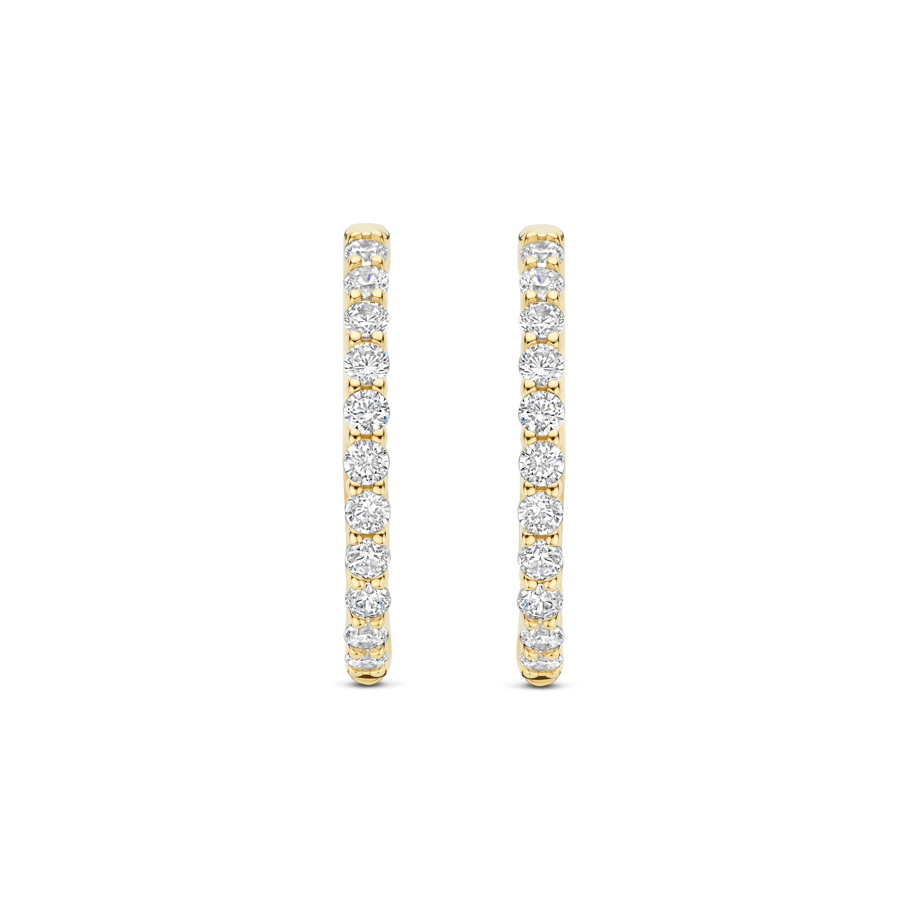 Tennis Large Hoops 21,5mm - Image 2