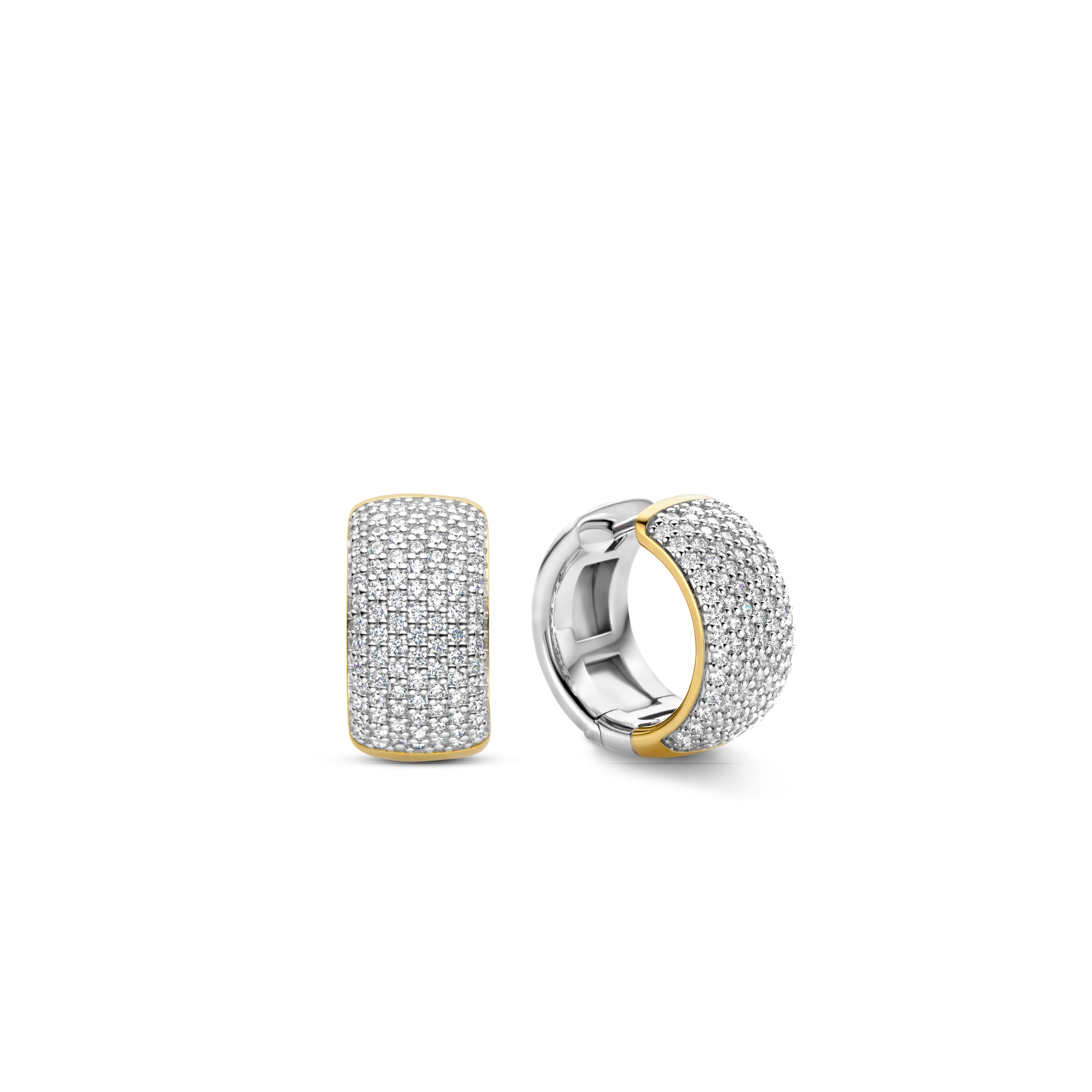 Chunky Zirkonia Hoops