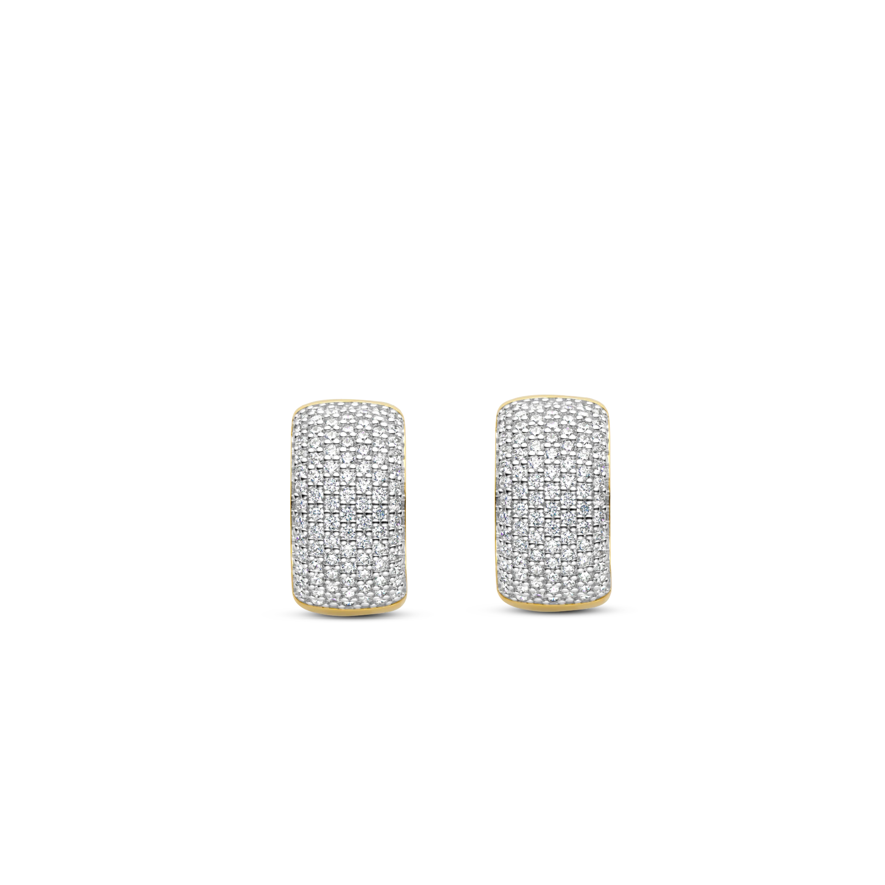 Chunky Zirkonia Hoops - Image 2
