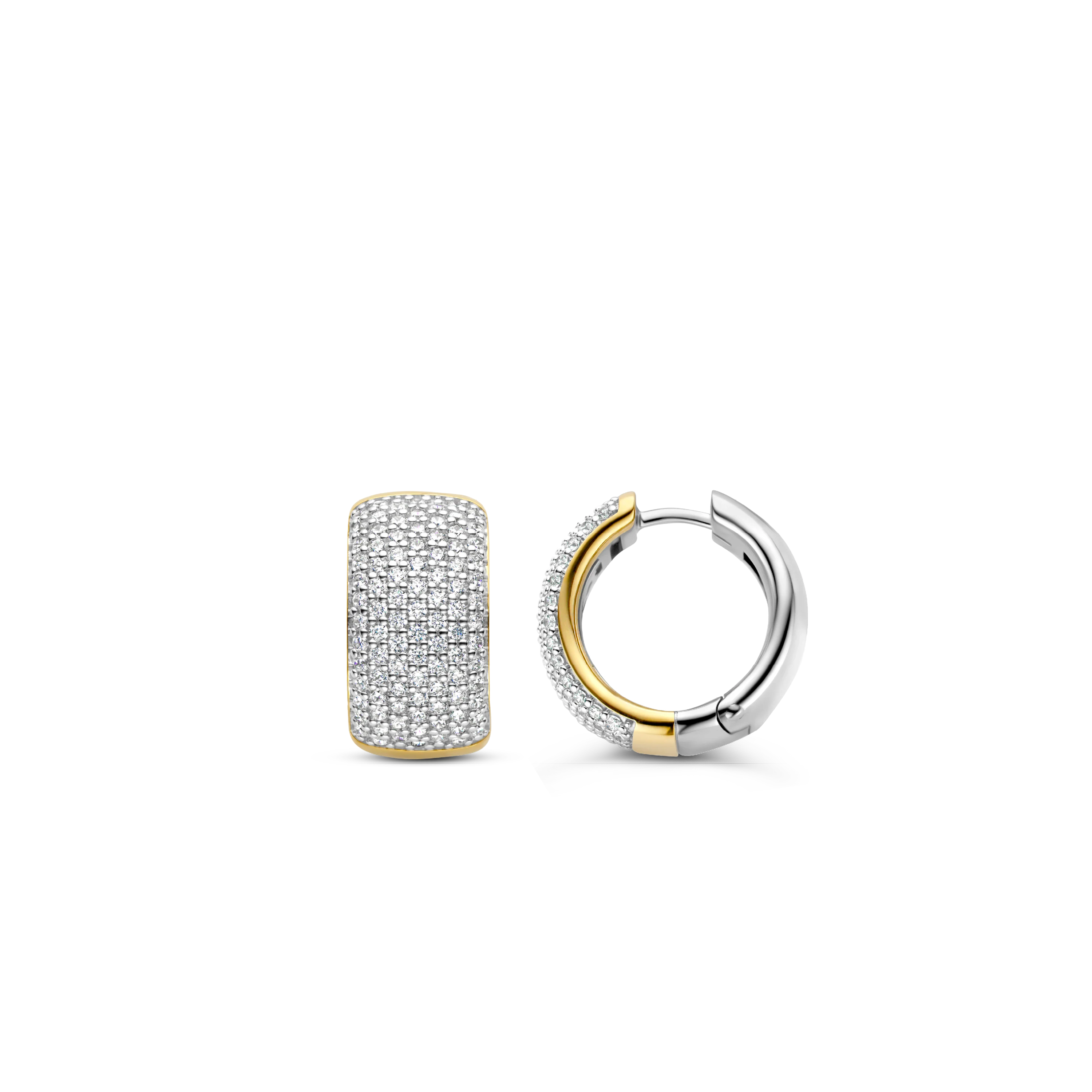 Chunky Zirkonia Hoops - Image 3