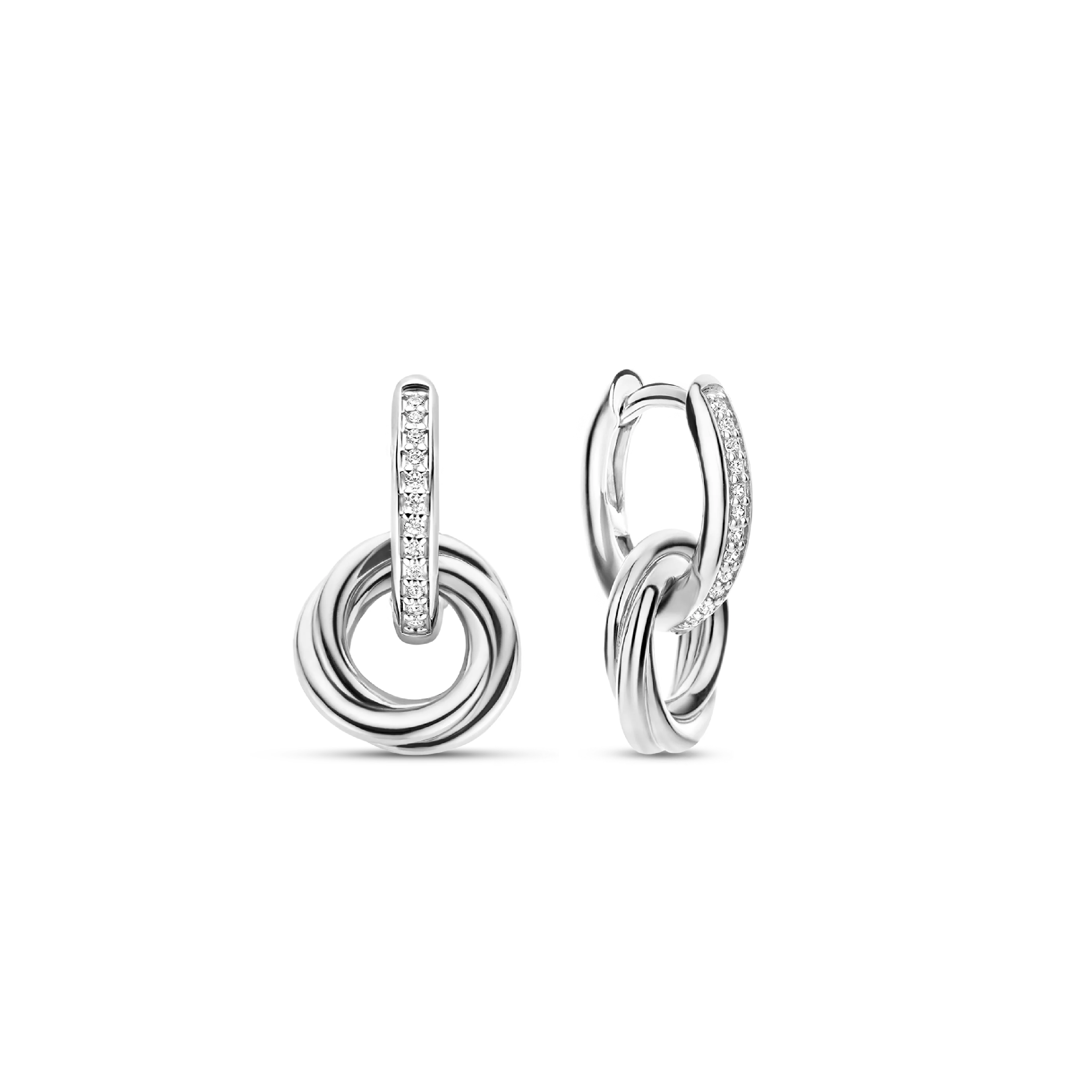 Zirkonia Crossover Cirkel Hoops