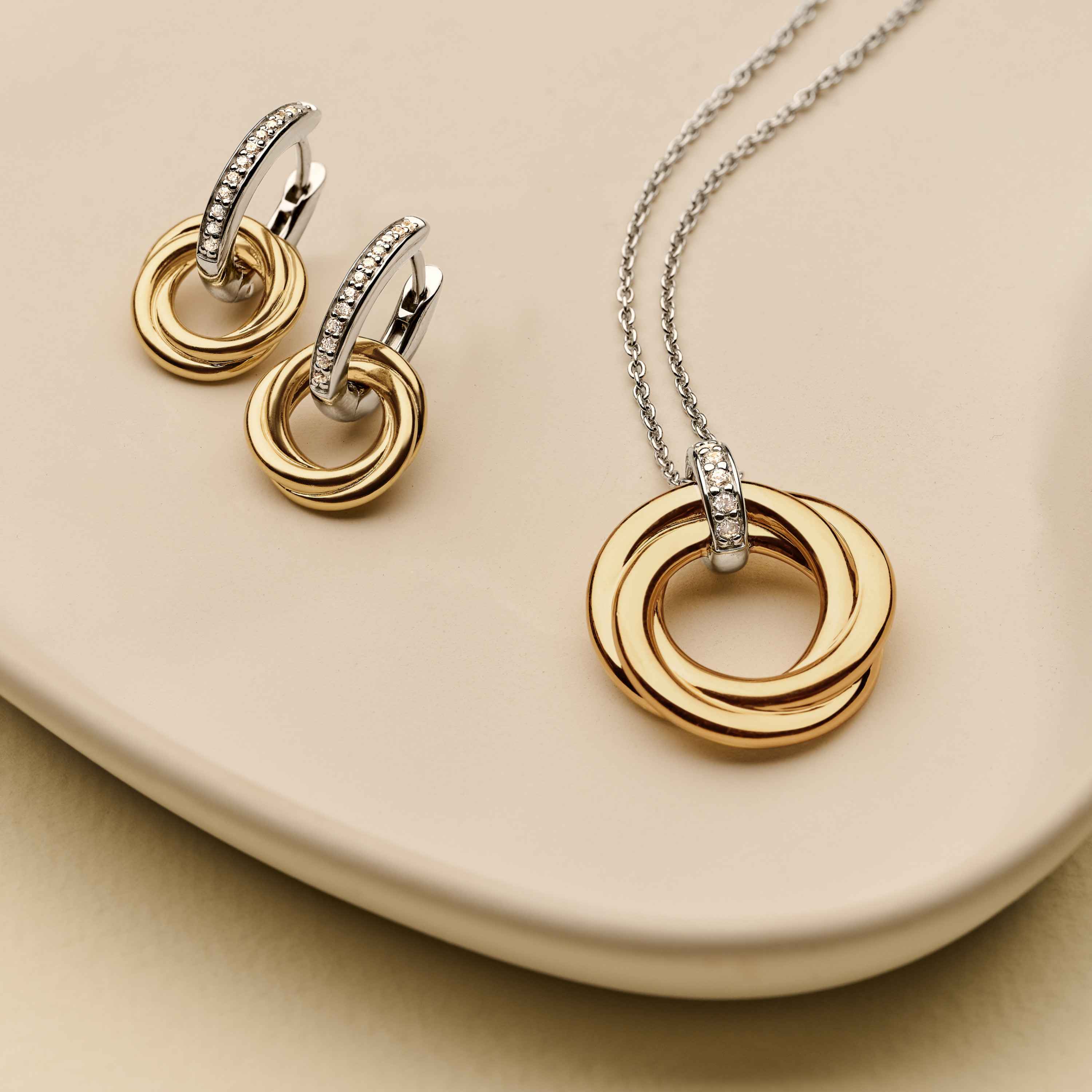Zirkonia Crossover Cirkel Hoops - Image 10