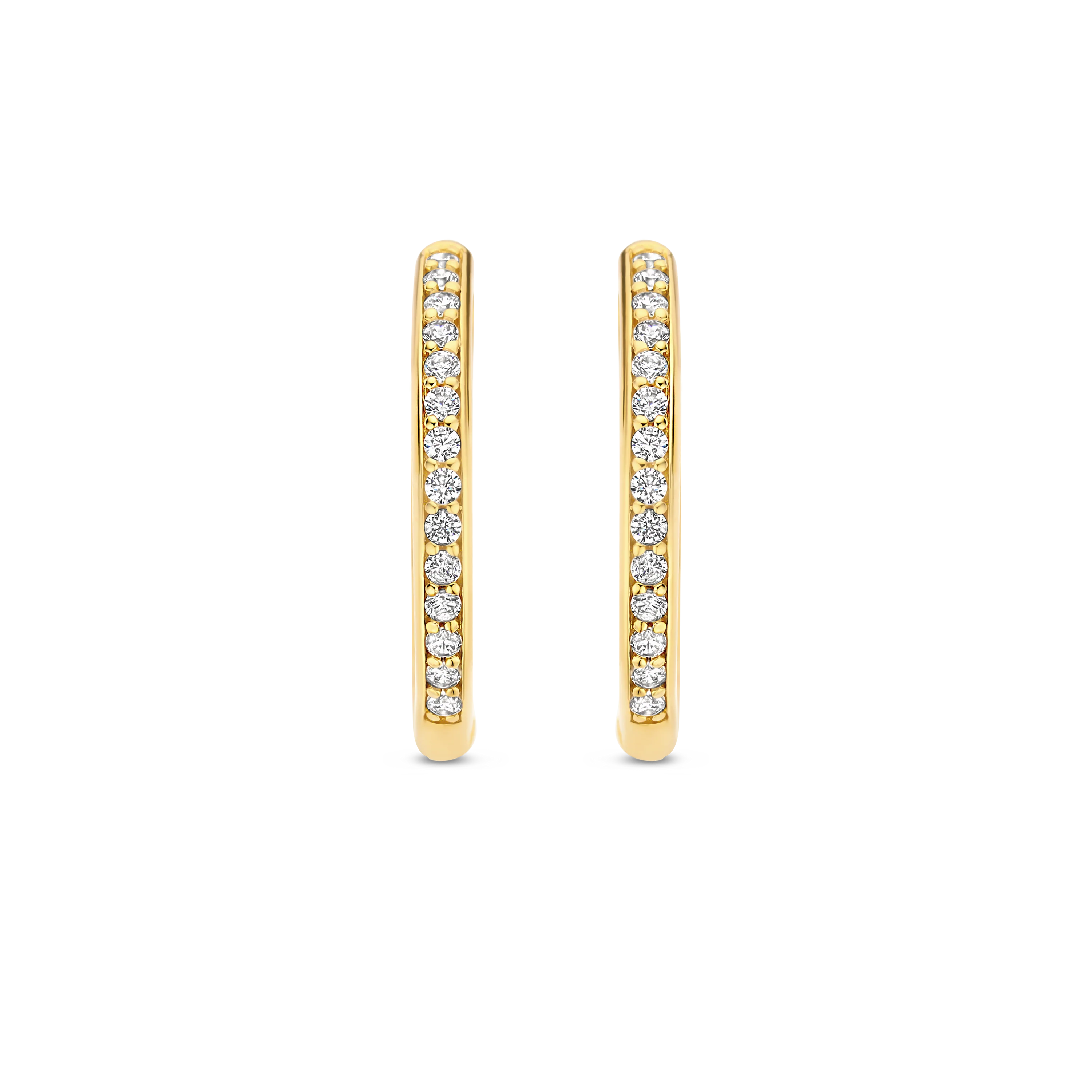 Tennis Medium Hoops 18mm - Image 2