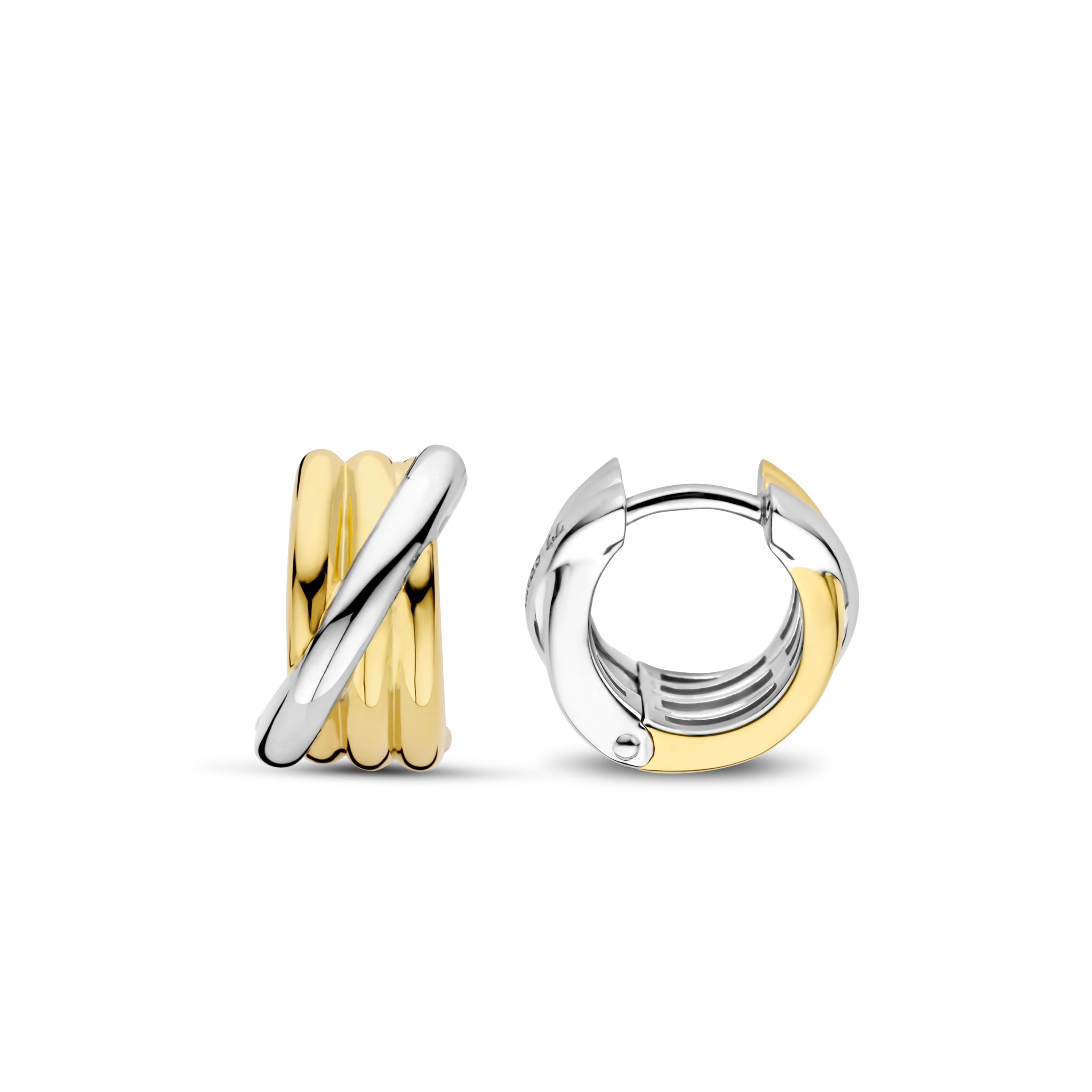 Bicolor Crossover Hoops - Image 3
