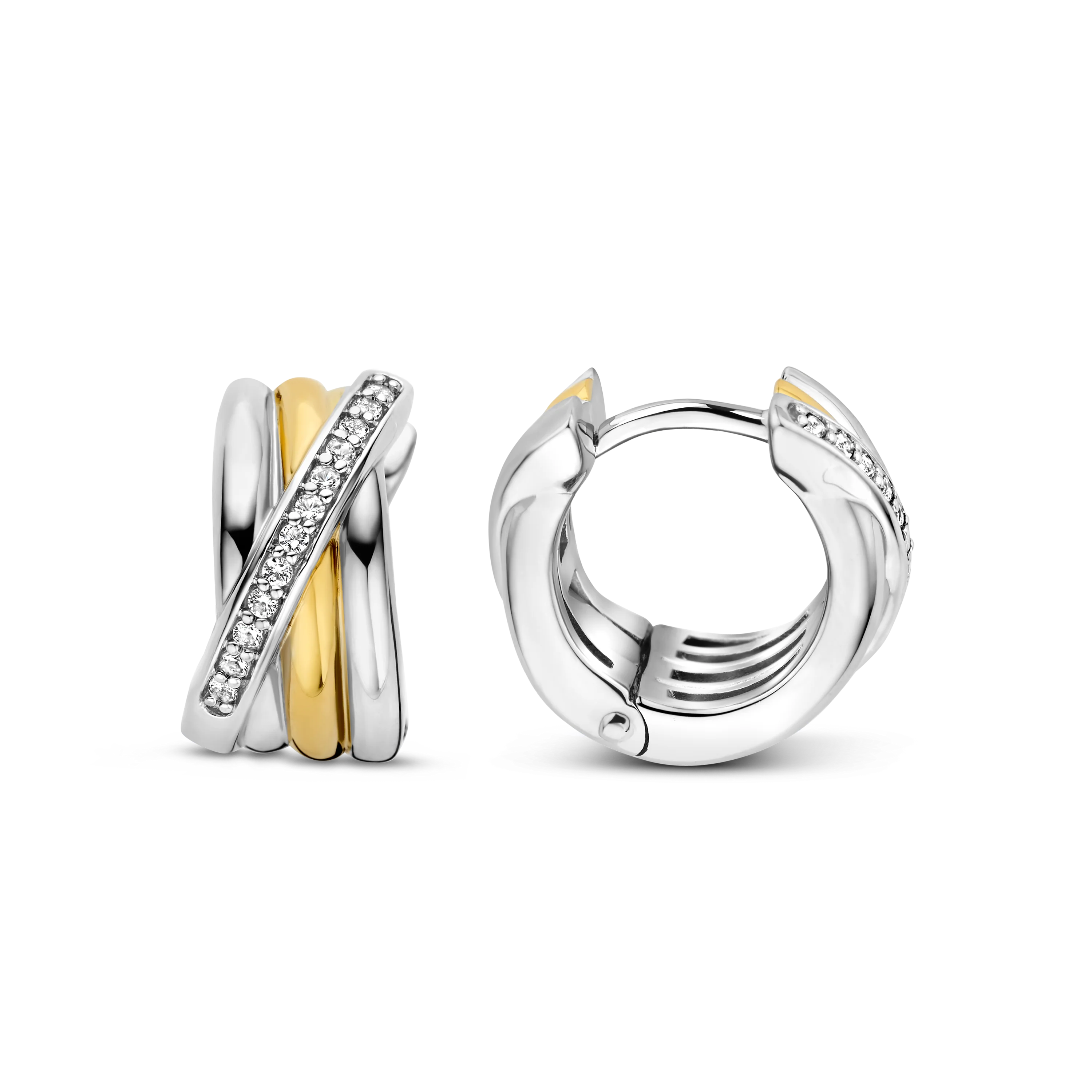 Zirkonia Crossover Hoops - Image 3