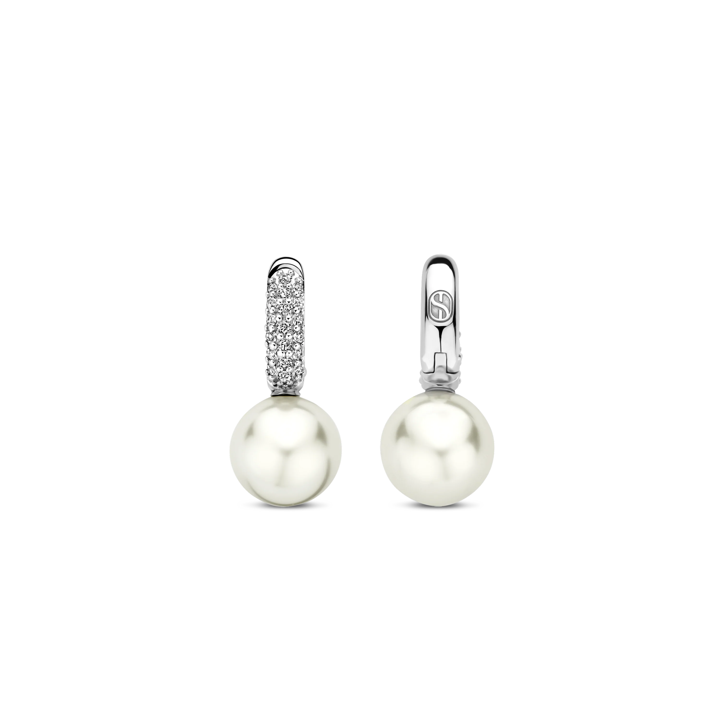 Zirkonia Parel Hoops - Image 3