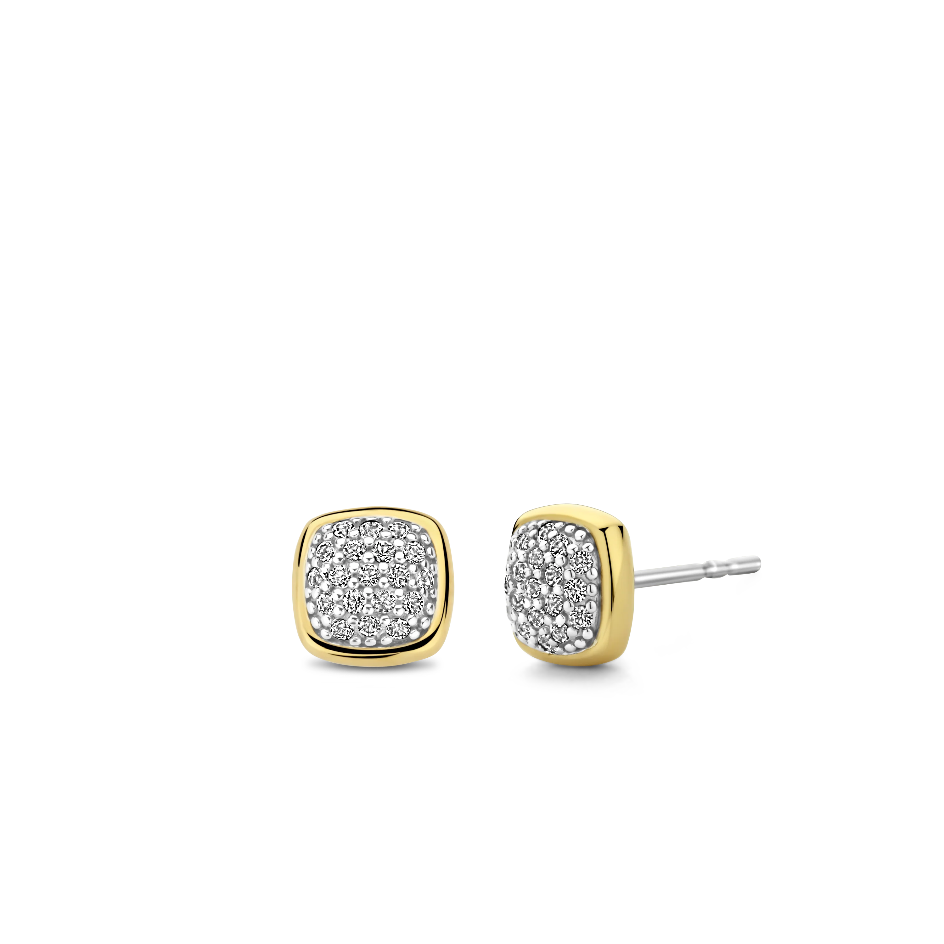 Zirkonia Cushion Oorbellen