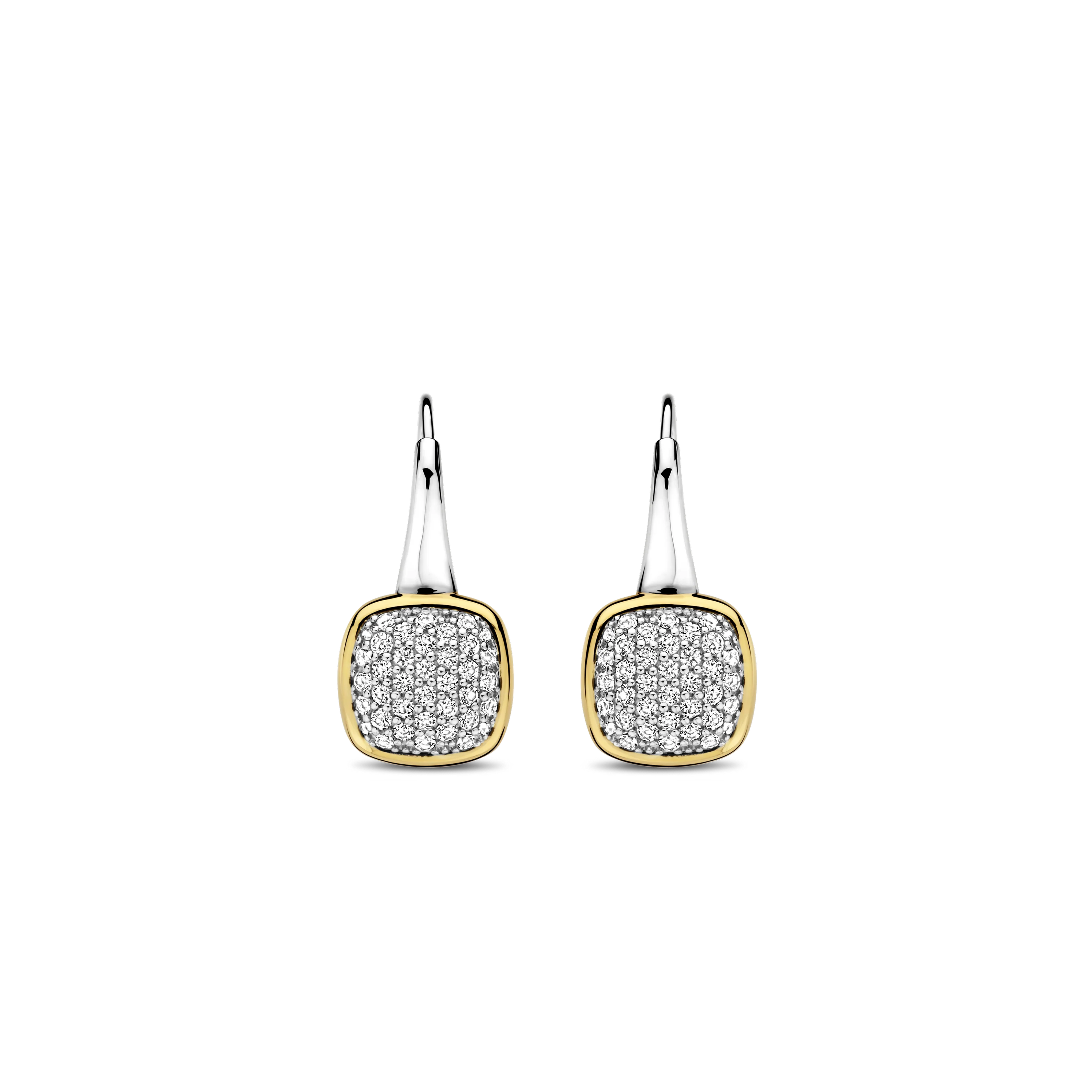 Zirkonia Cushion Hoops - Image 2