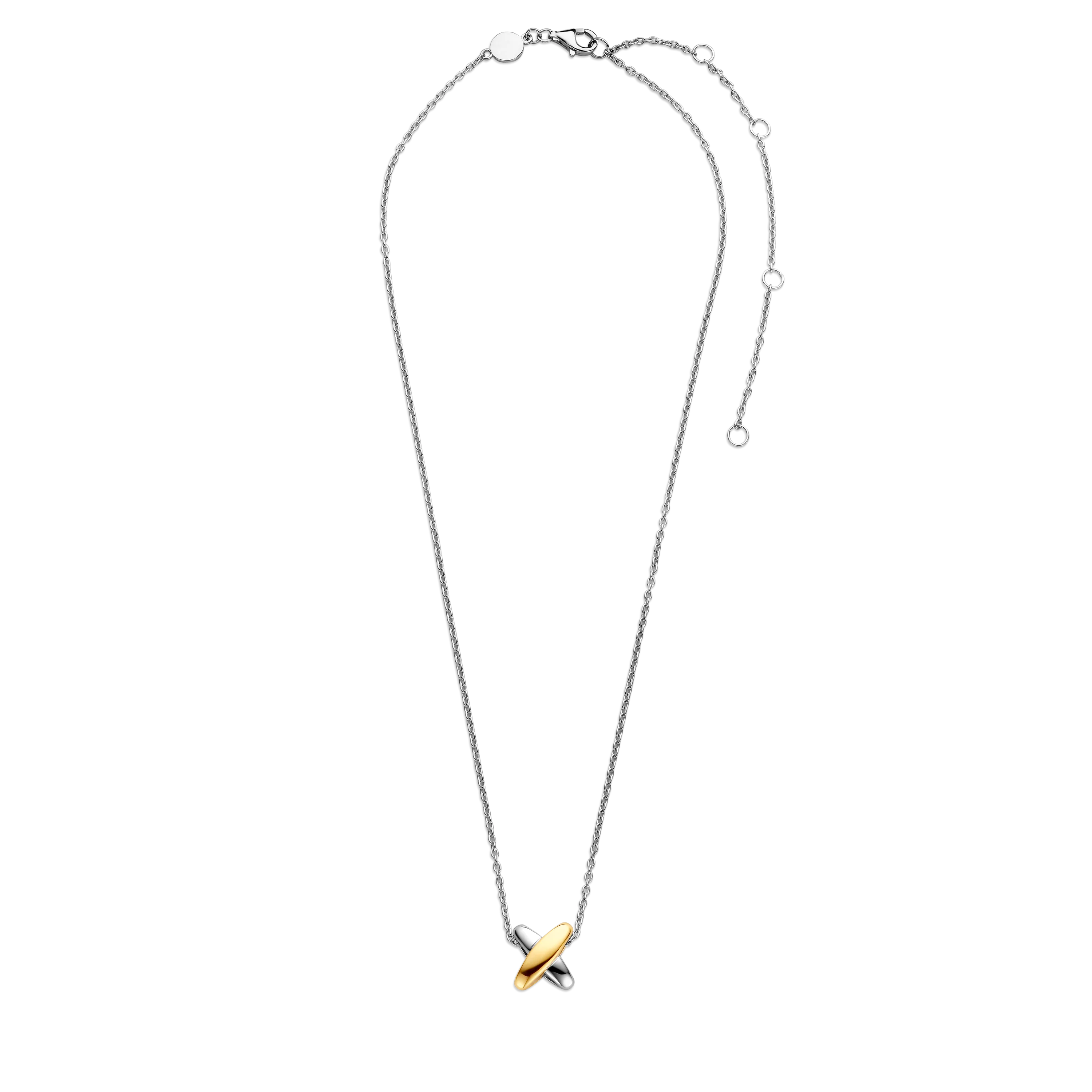 Bicolor Cross Ketting - Image 4
