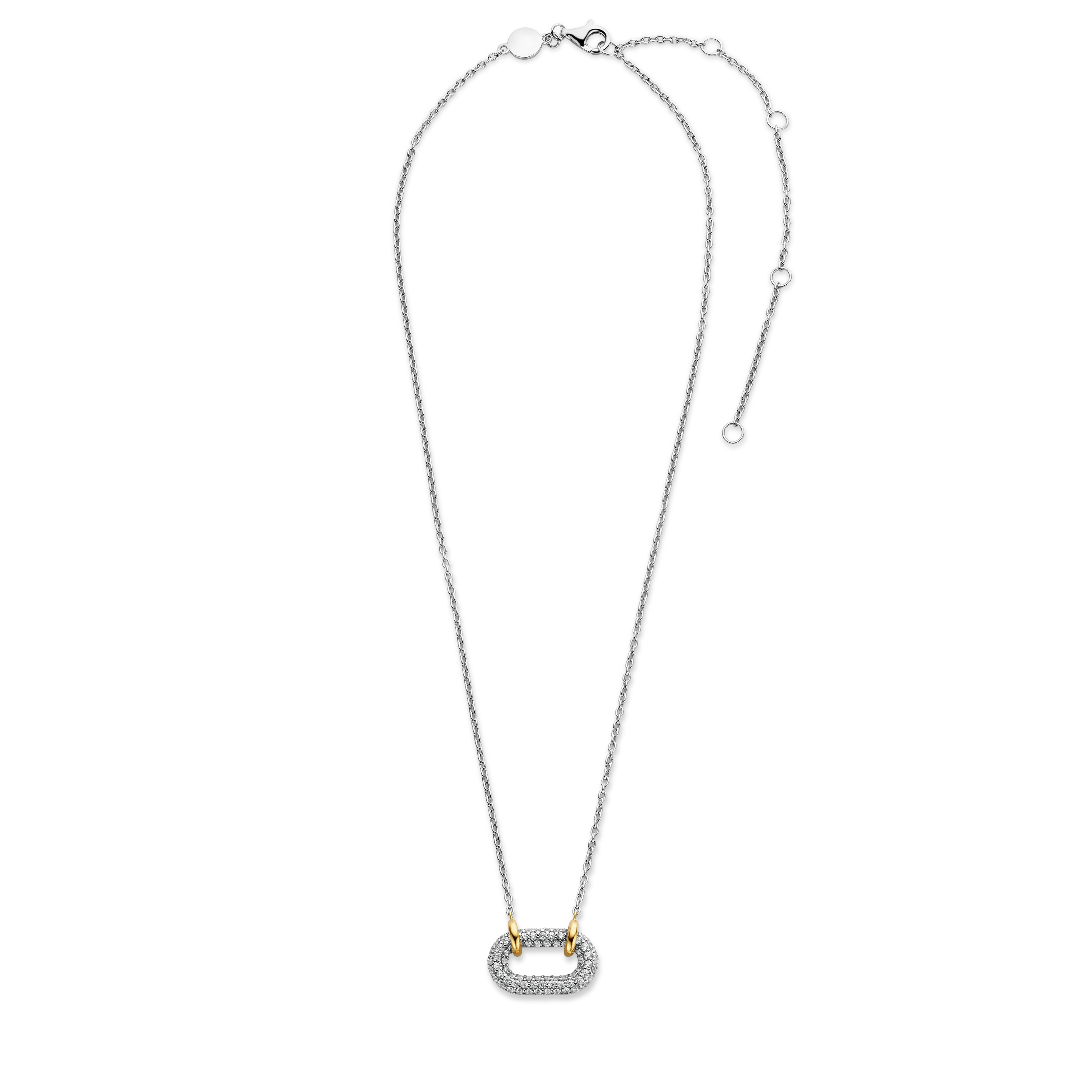 Signature Open Zirkonia Ketting - Image 4